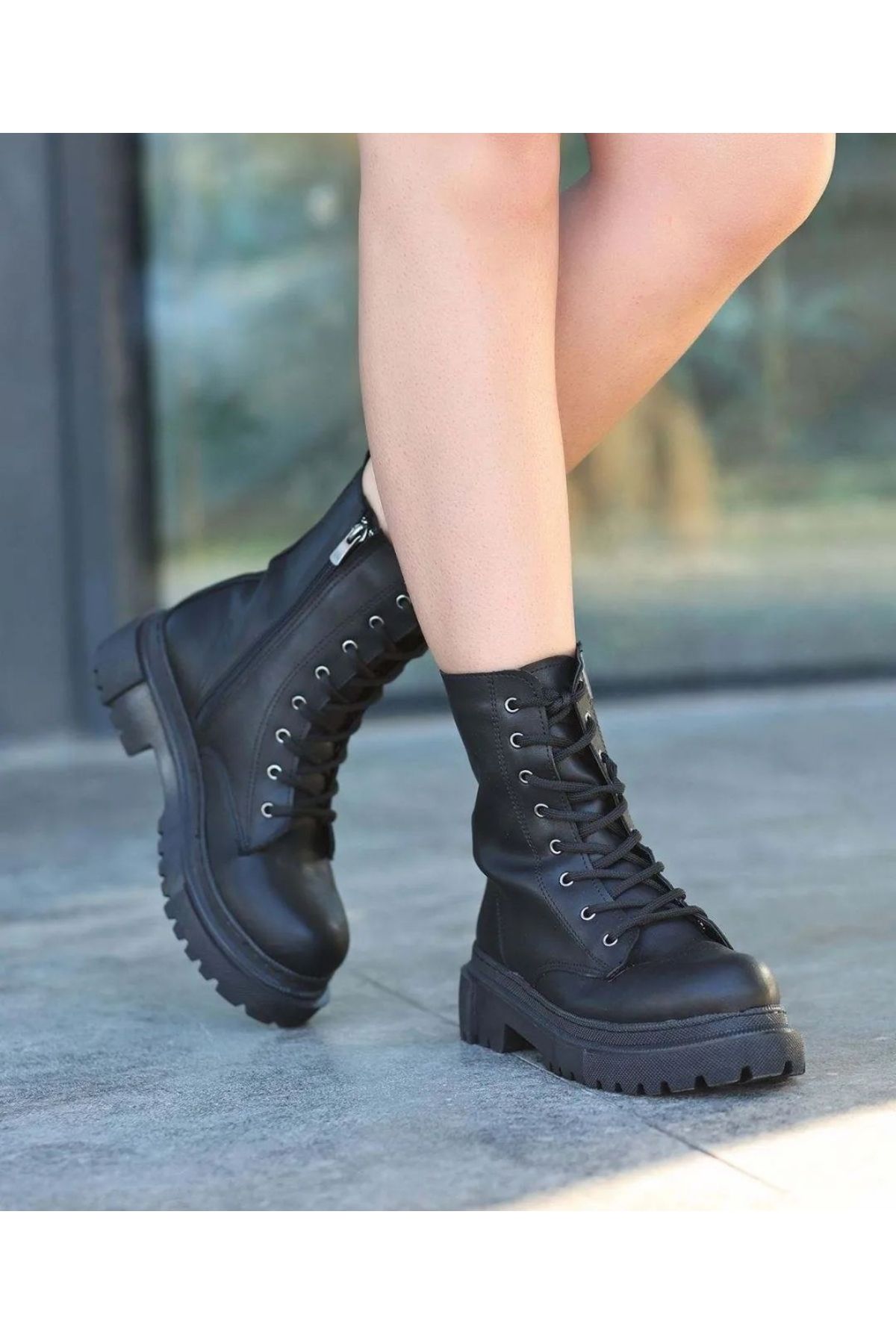 Light up combat outlet boots