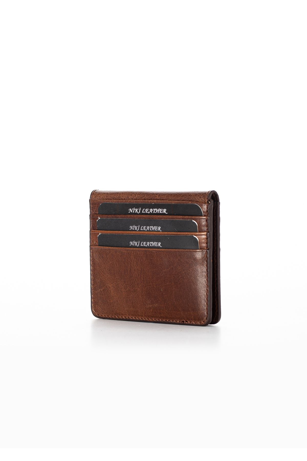 کیف پول مردانه نگهدارنده کارت چرمی HOKA Niki Leather