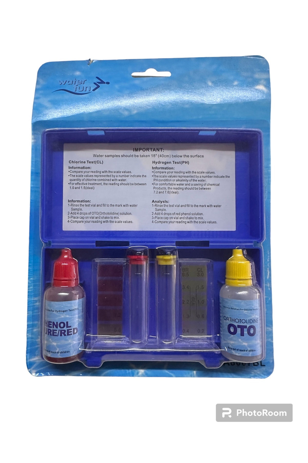 Waterfun Sıvılı Havuz Test Kiti