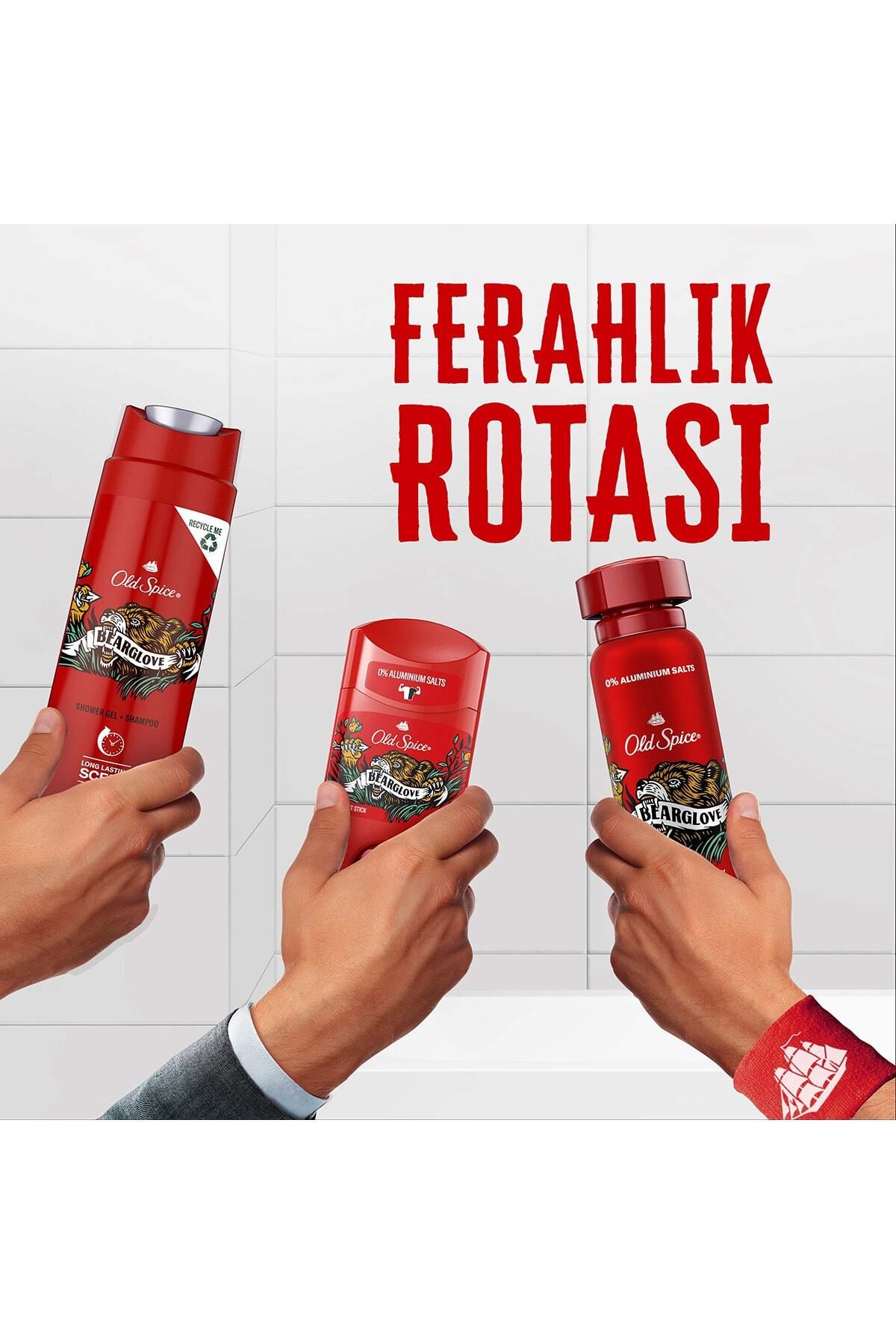 Old Spice-Bearglove Shower Gel and Shampoo - 400 ml 6