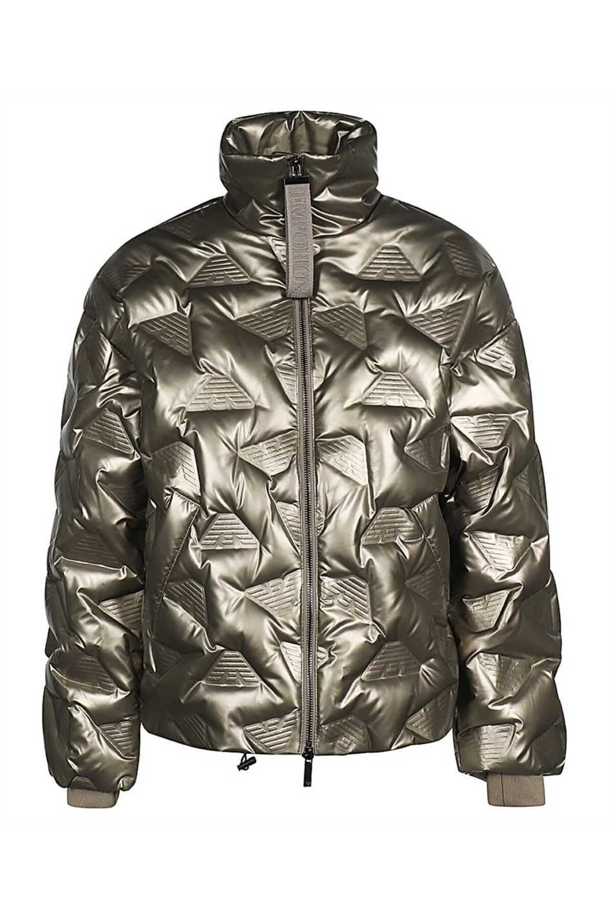 Armani puffer sale coat women's