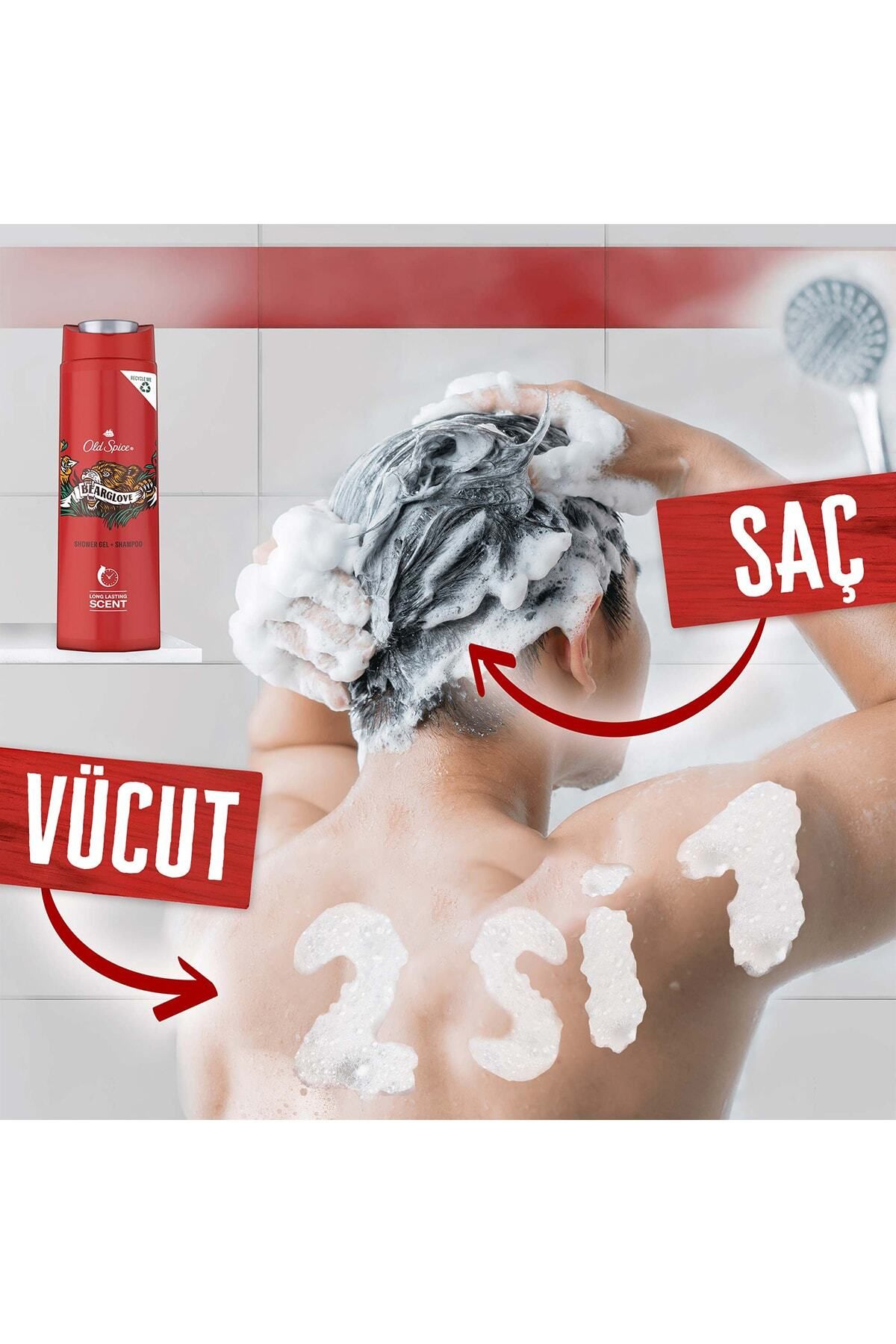 Old Spice-Bearglove Shower Gel and Shampoo - 400 ml 3