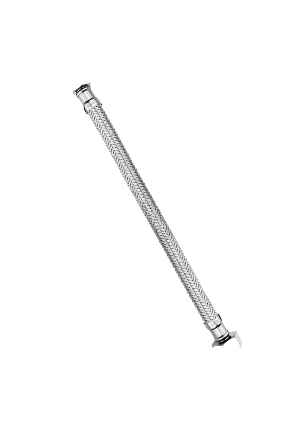 1" 10 bar Paslanmaz Örgülü Hidrofor Hortumu Düz Flex Hortum (Rakor & Nipel) 100 Cm 2