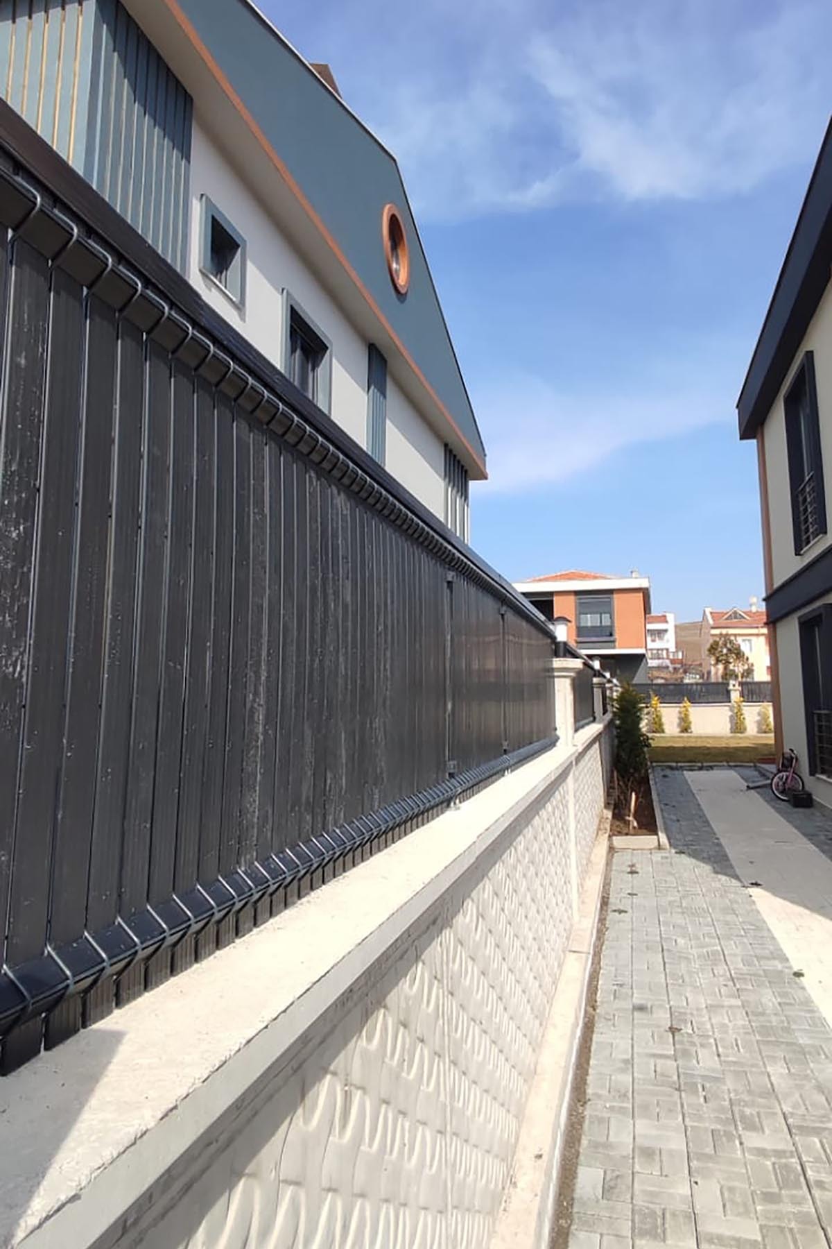 Panel Tel Çit Kaplama Pvc 150 x 250 Cm 3
