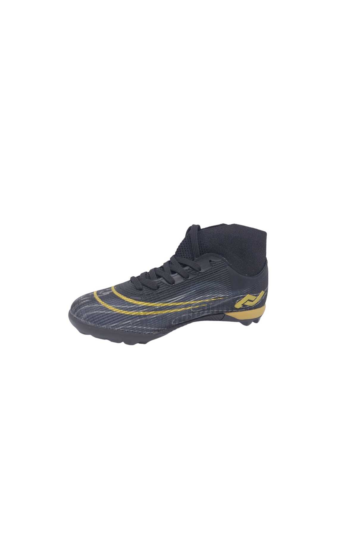 29677 جوراب Jump مردانه مشکی مدل کفش فوتبال Astroturf اورجینال - تصویر 3