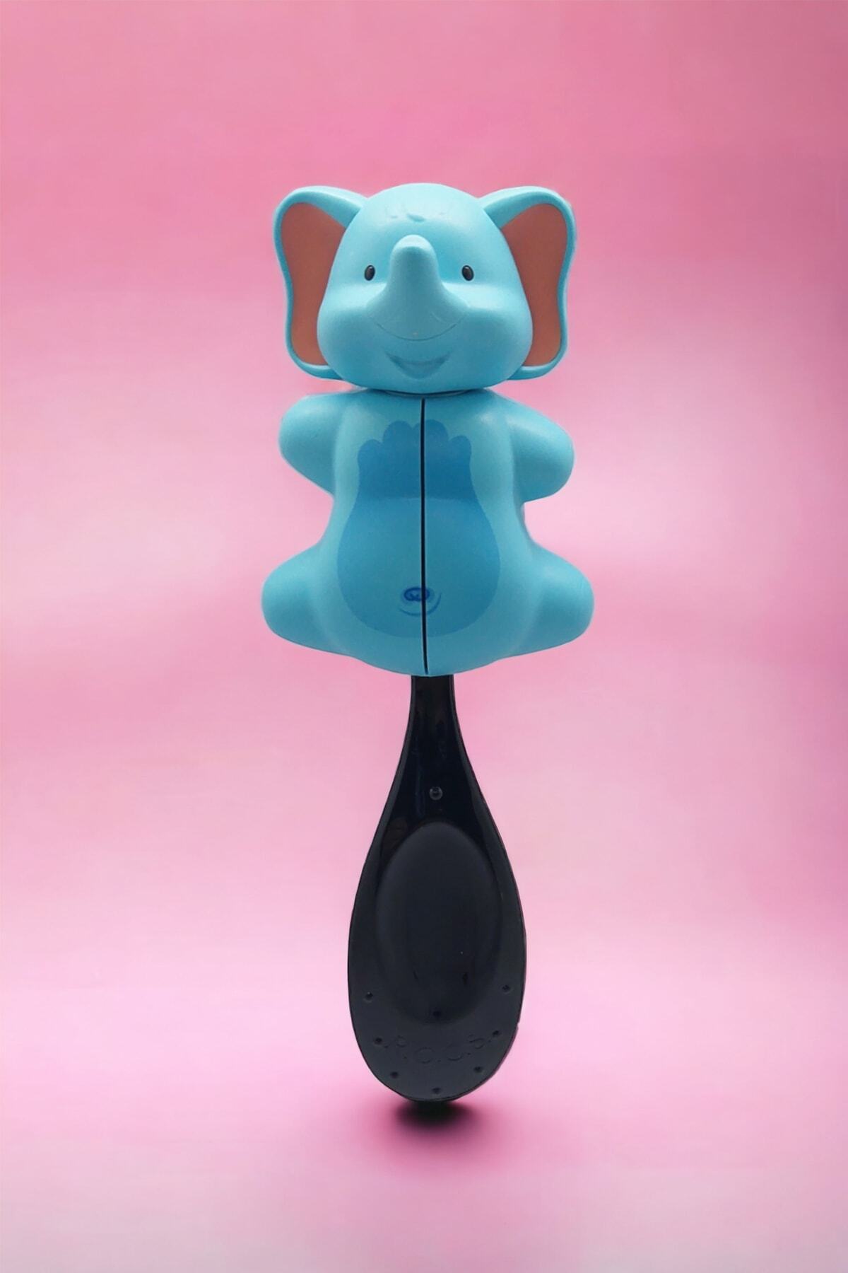 R.O.C.S. Baby Neon 0-3 Yaş Diş Fırçası Mavi Ve Flipper Hijyenik Saklama Kabı Seti -fil fotoğrafı 4 (önizleme)