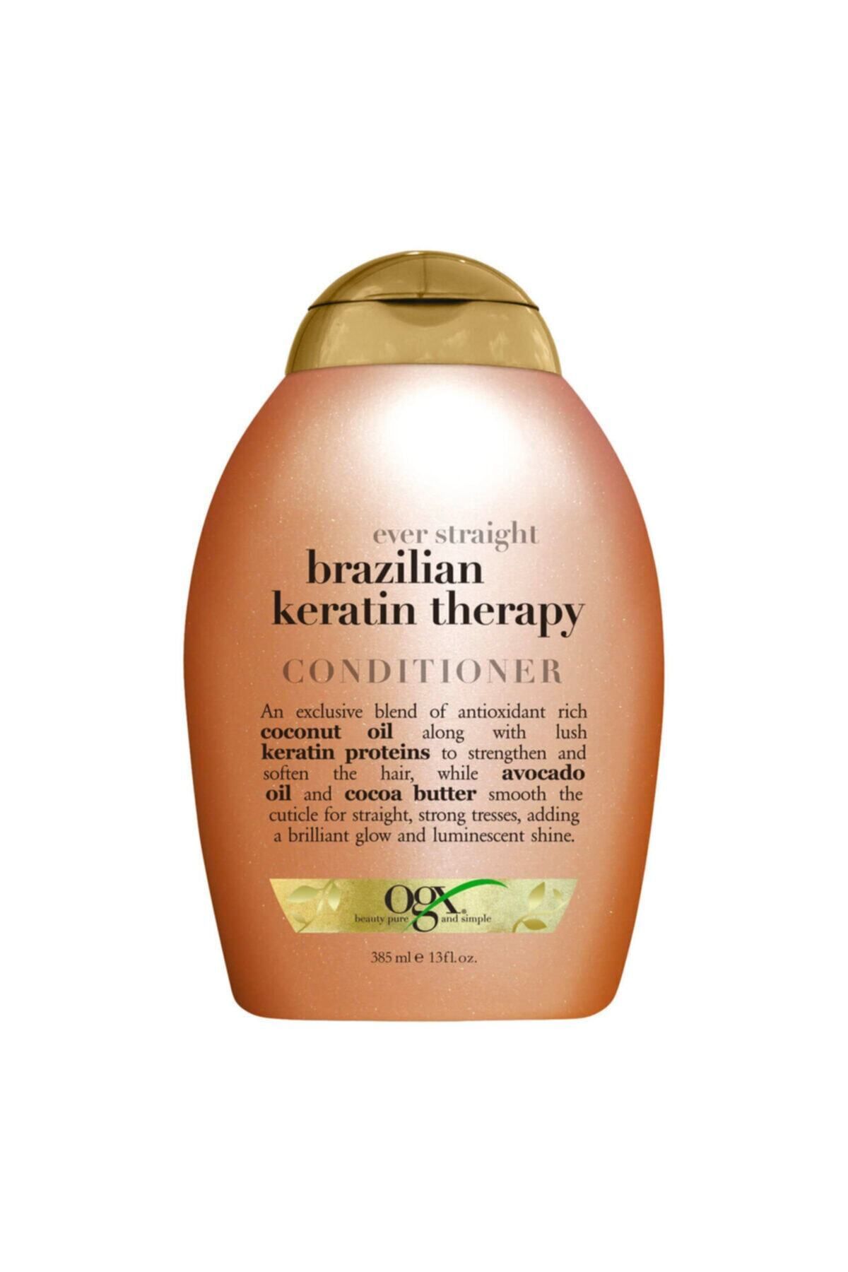 OGX Sa D zle tirici Kremi Brazilian Keratin Therapy 385ml VEGAN