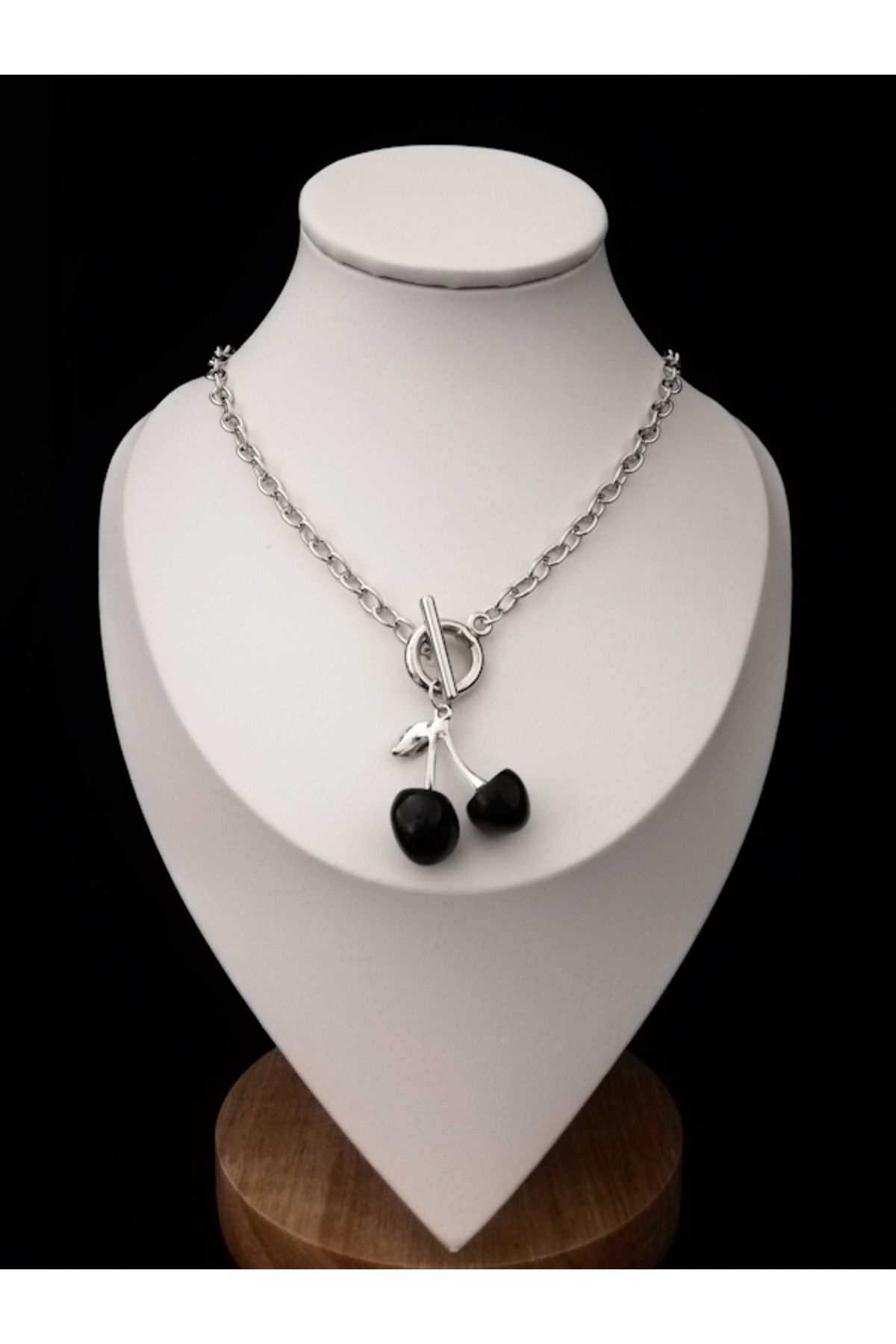 Black cherry new arrivals necklace