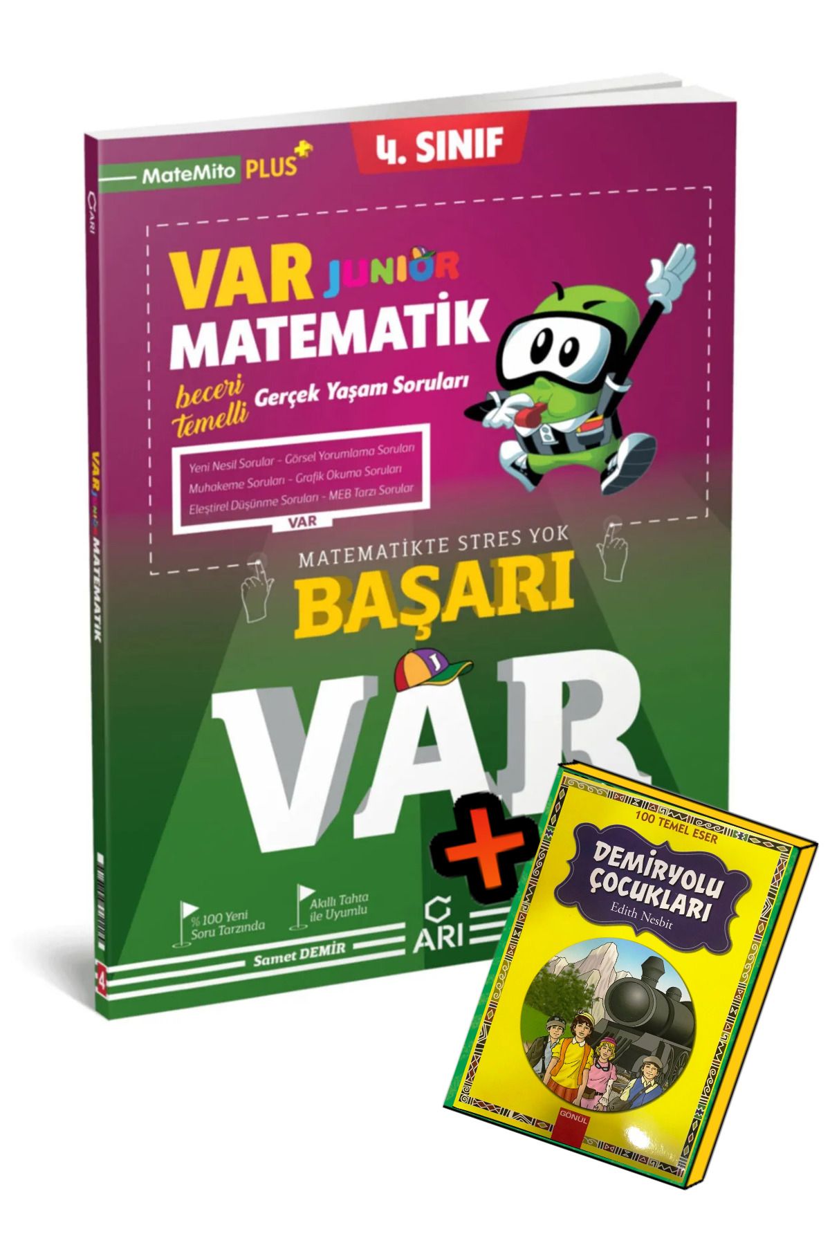 Arı Publishing Банк вопросов по математике для 4-го класса ARI2VRMT4