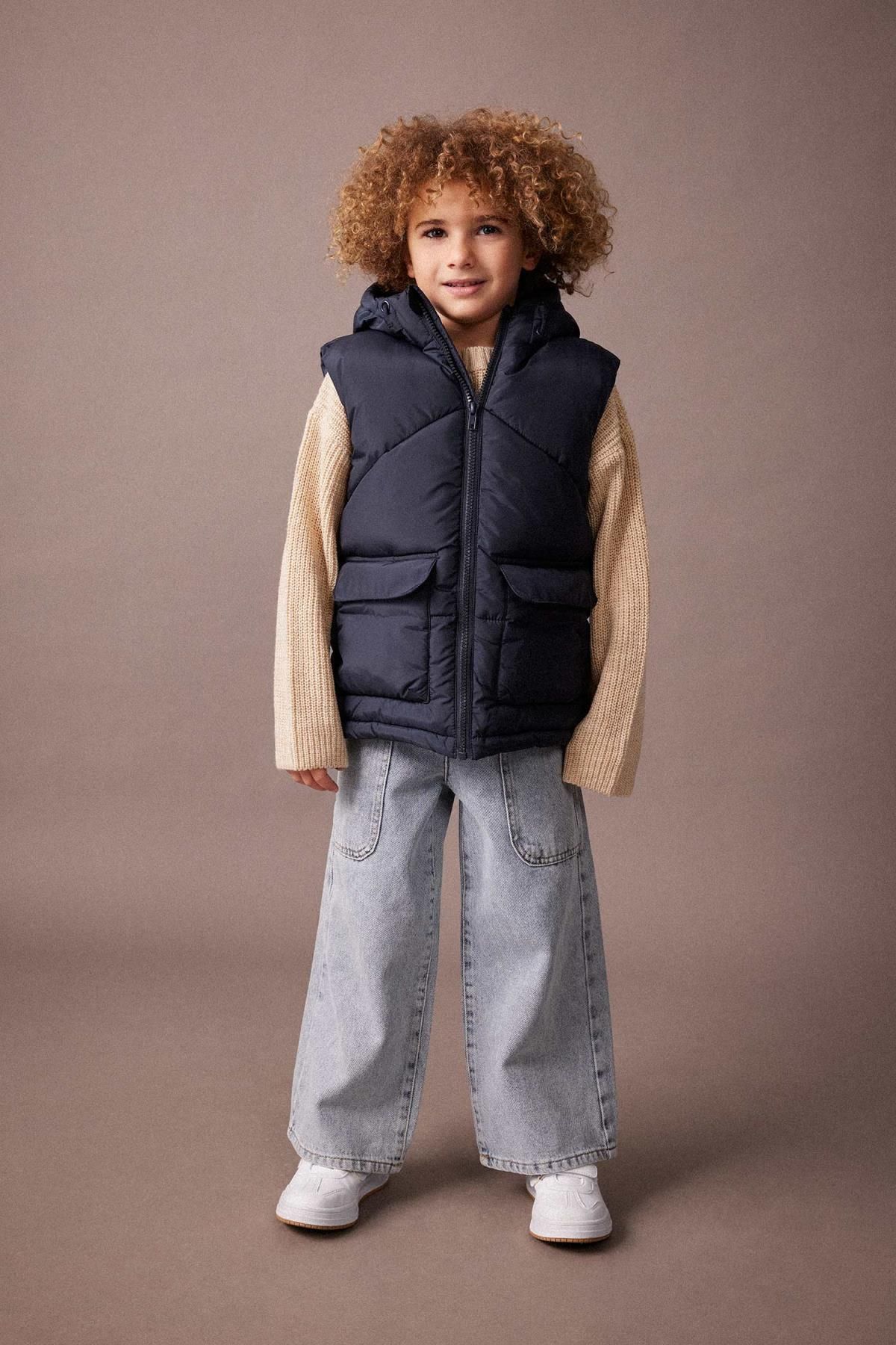 Fleece lined down vest store