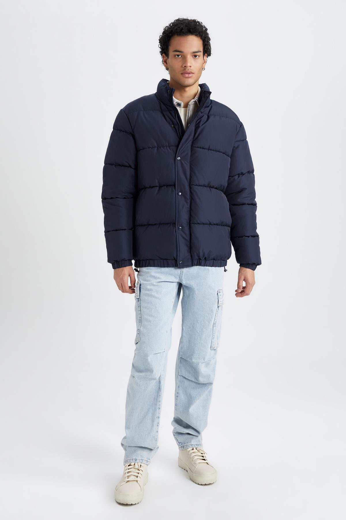 کاپشن مردانه دفاکتو | A2519AX23WN Defacto - Image 5