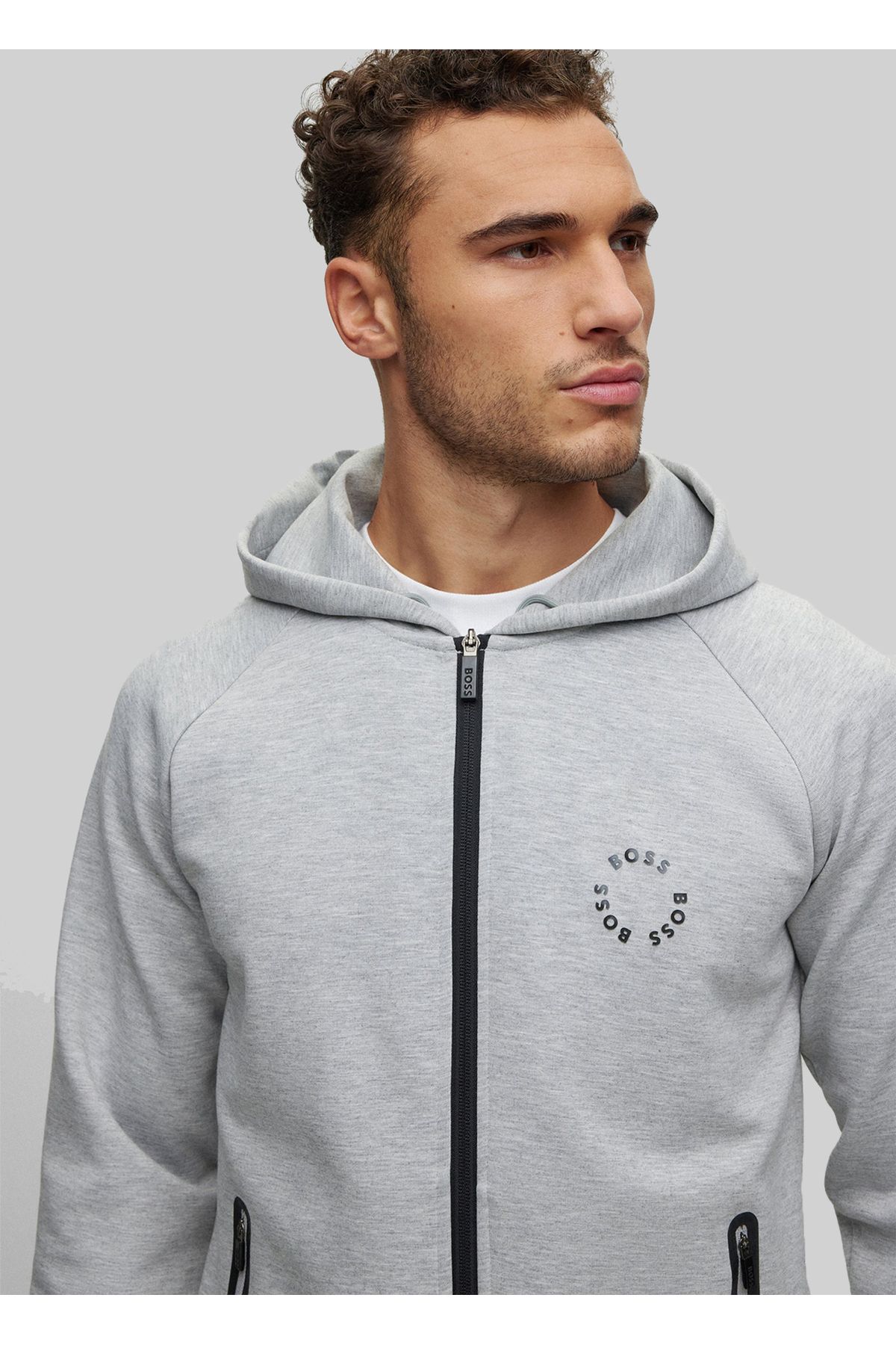 Hugo Boss Erkek Kap onlu Sweatshirt 50487949 U007457 Fiyat