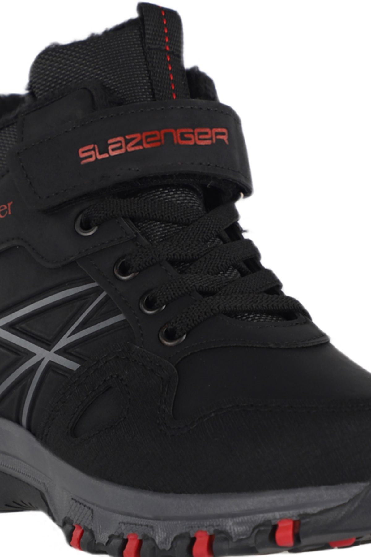Slazenger چکمه پسرانه NESKE مشکی / قرمز