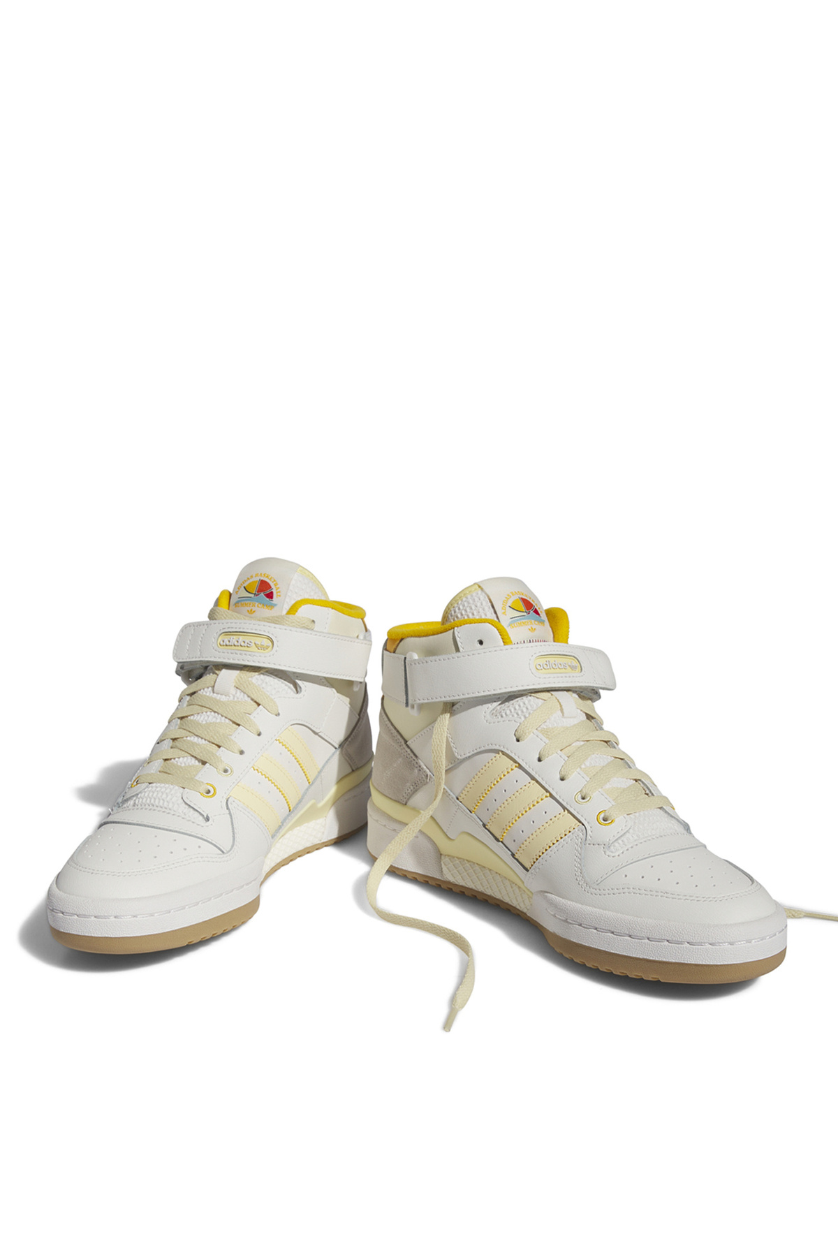 کفش adidas آدیداس سبک زندگی مردانه بژ IE7181-FORUM MID CLO اورجینال - تصویر 3