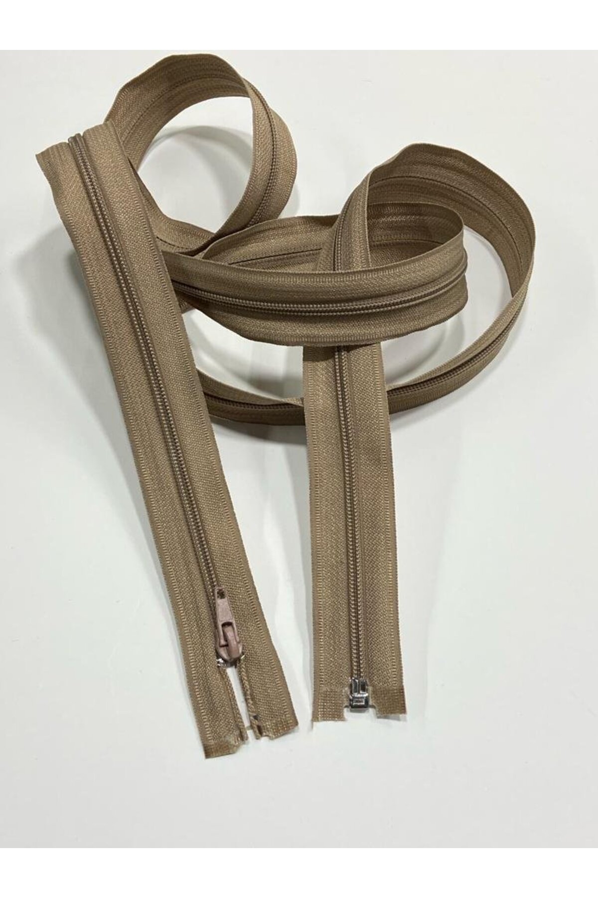 Abaya Zipper Medium Thickness 150 Cm Cappuccino