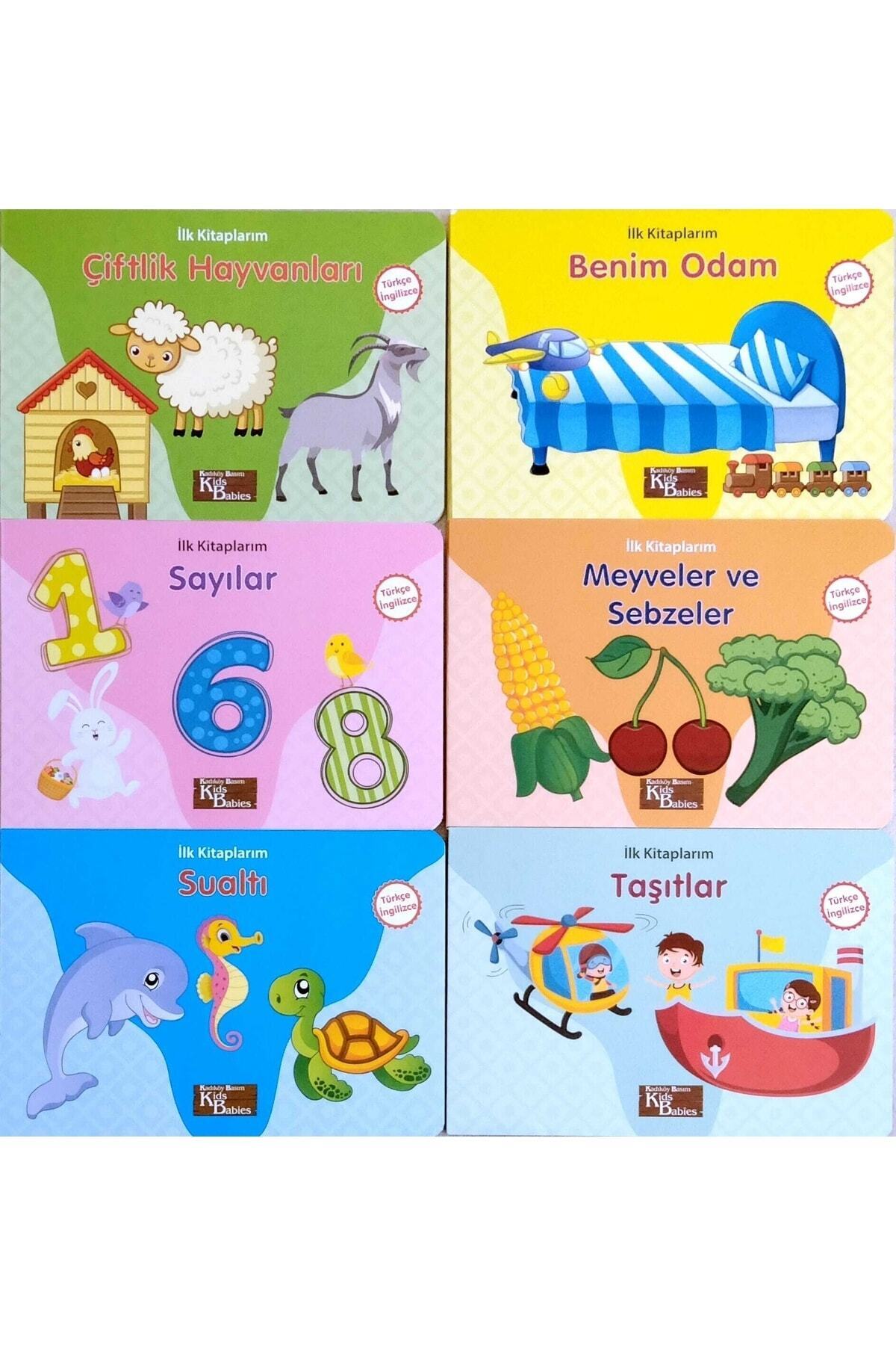 Kids Babies Ilk Kitaplarım Bebeğimin Ilk Kitapları Türkçe Ingilizce Set 6 Kitap fotoğrafı 2 (önizleme)