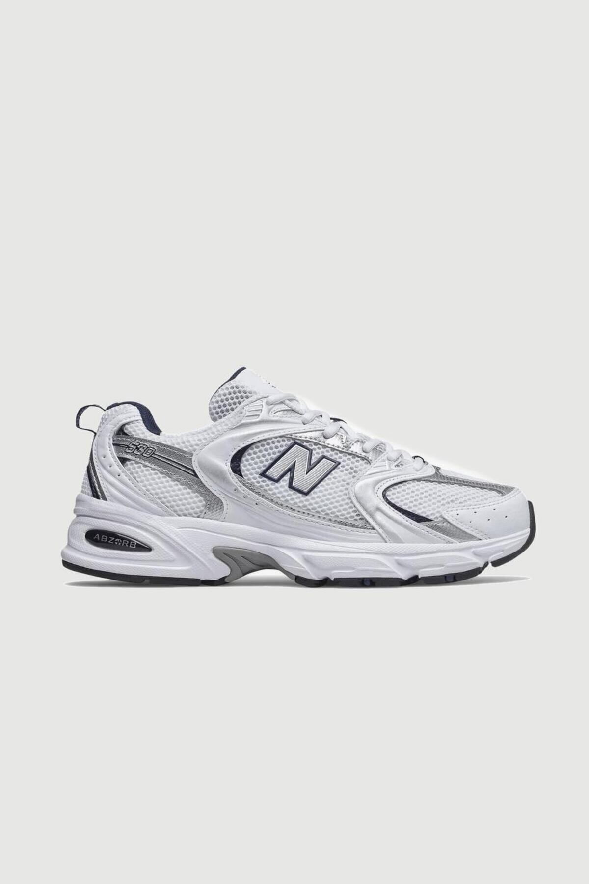 zcan shoes New Balance 530 Abzorb Beyaz Lacivert Spor Ayakkab 1