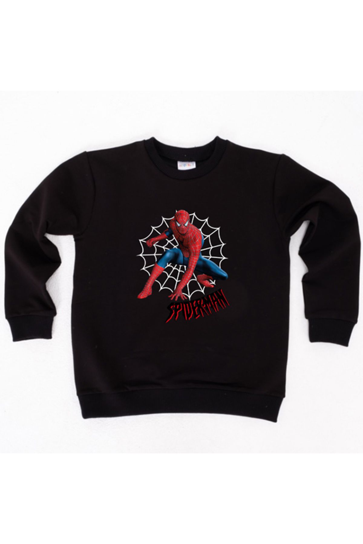 SPIDERMAN-سويت شيرت سبايدرمان من القماش القطني المطبوع للأطفال 1