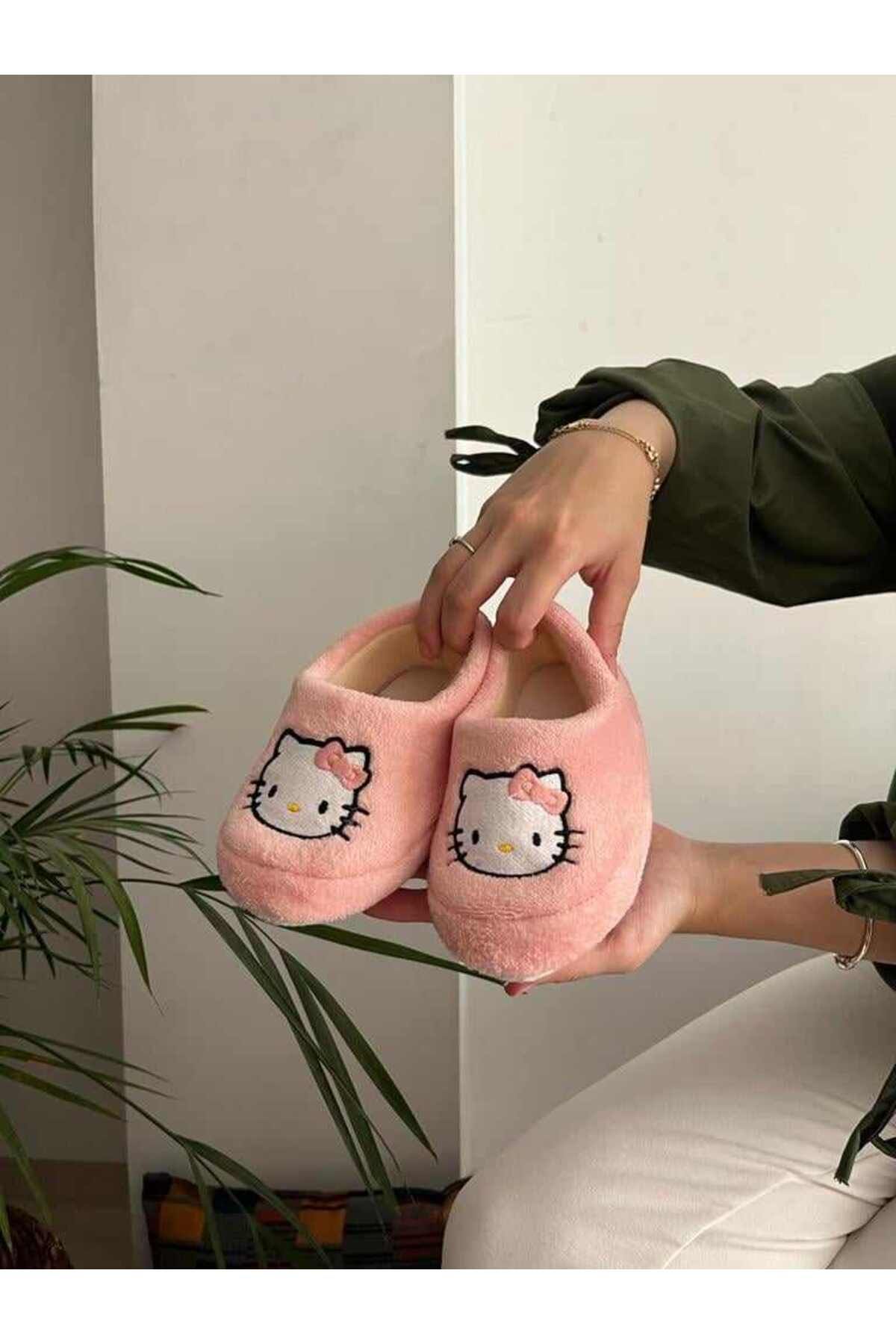 Behtah Kundura Cotton Lined Ballerinas Hello Kity Figured Multi