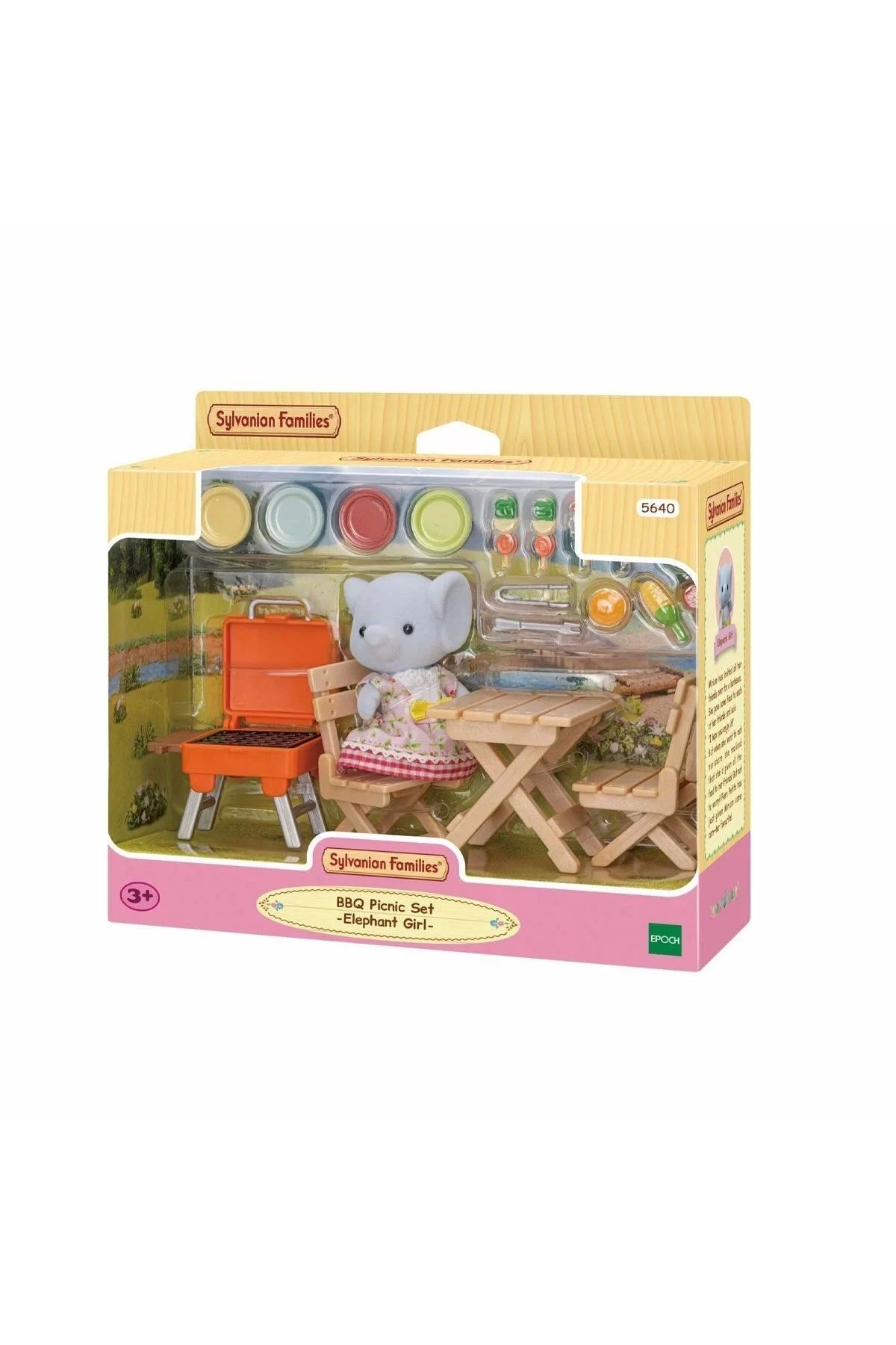 Sylvanian Families Children s Fun Picnic Elephant Girl Play Set