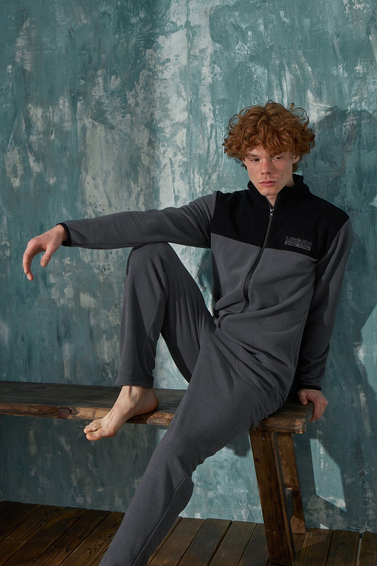 Fleece hotsell mens tracksuit