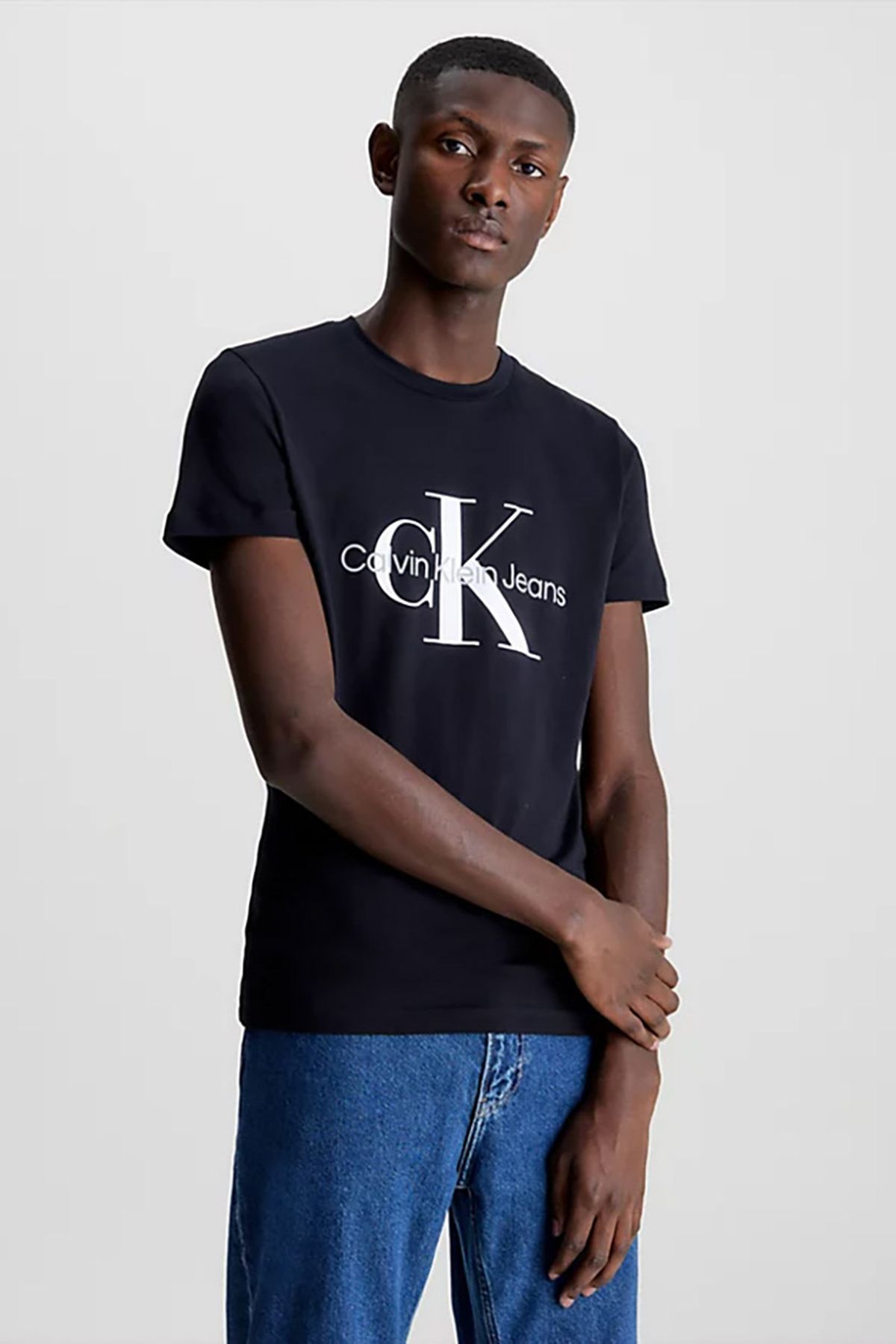 Calvin Klein Schwarzes T-Shirt für Herren - Trendyol