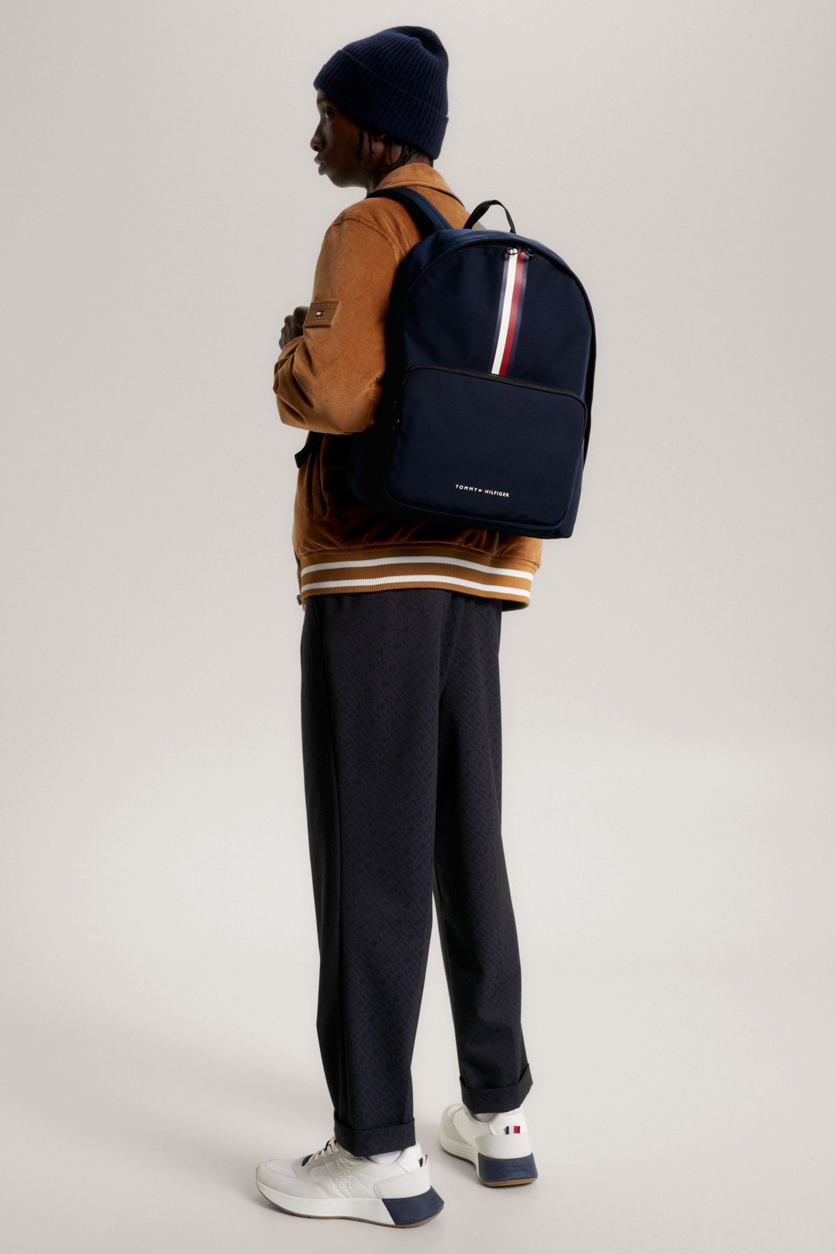 Tommy Hilfiger TH SKYLINE STRIPE BACKPACK Trendyol