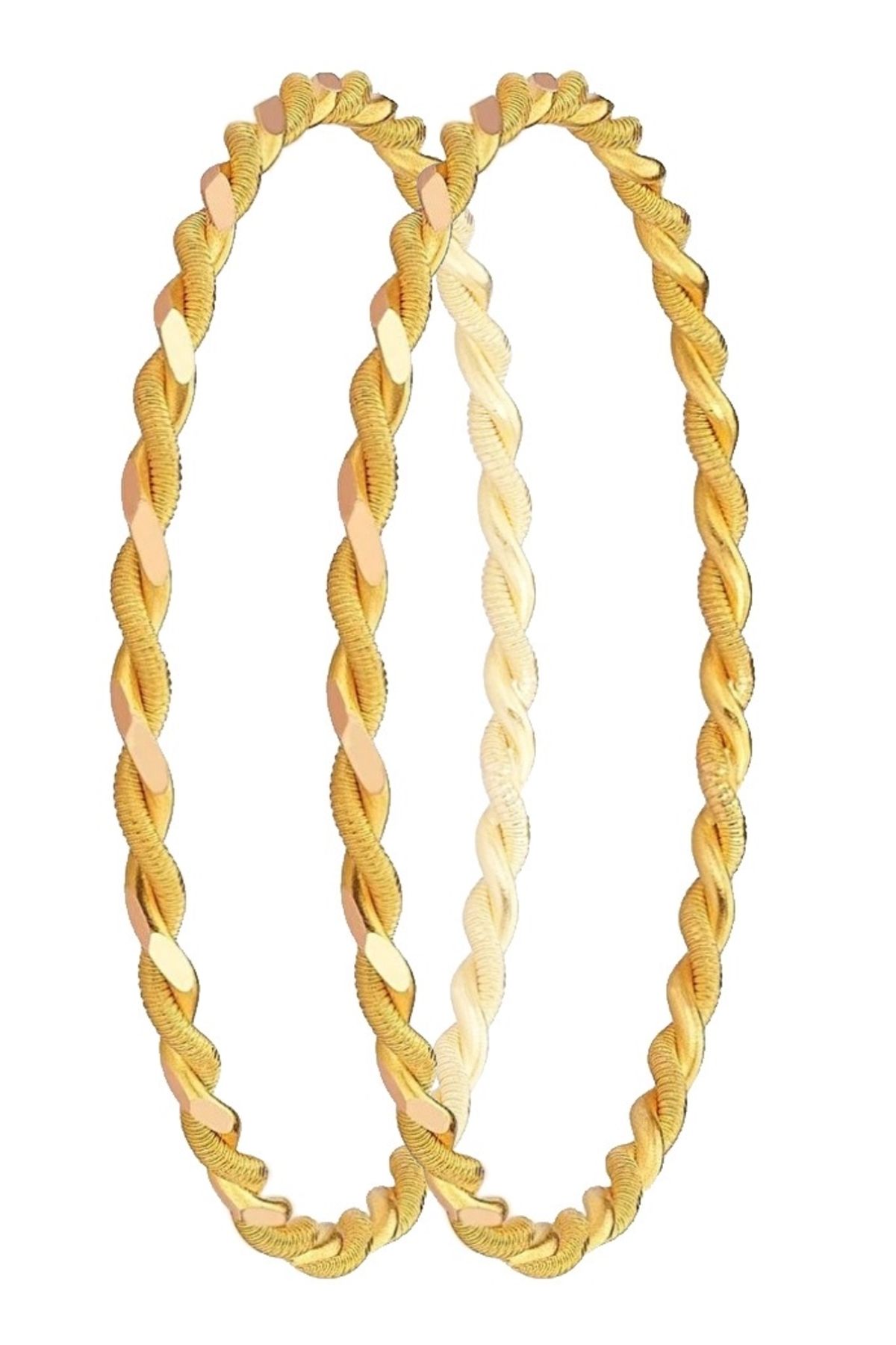 30 gr(2*15)(gram)  22 Ayar İşçiliksiz Paftalı Burma Bilezik