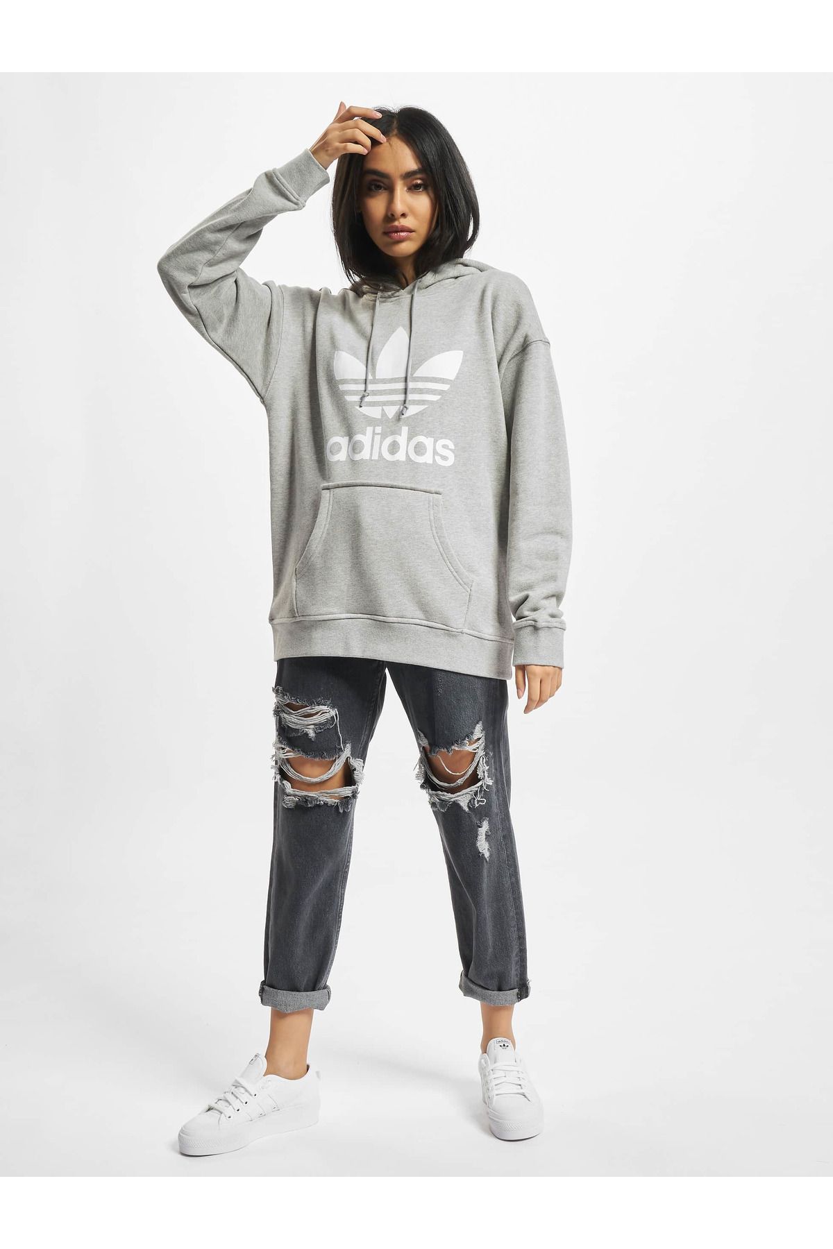 adidas-Damen Adidas Originals TRF Hoody 5