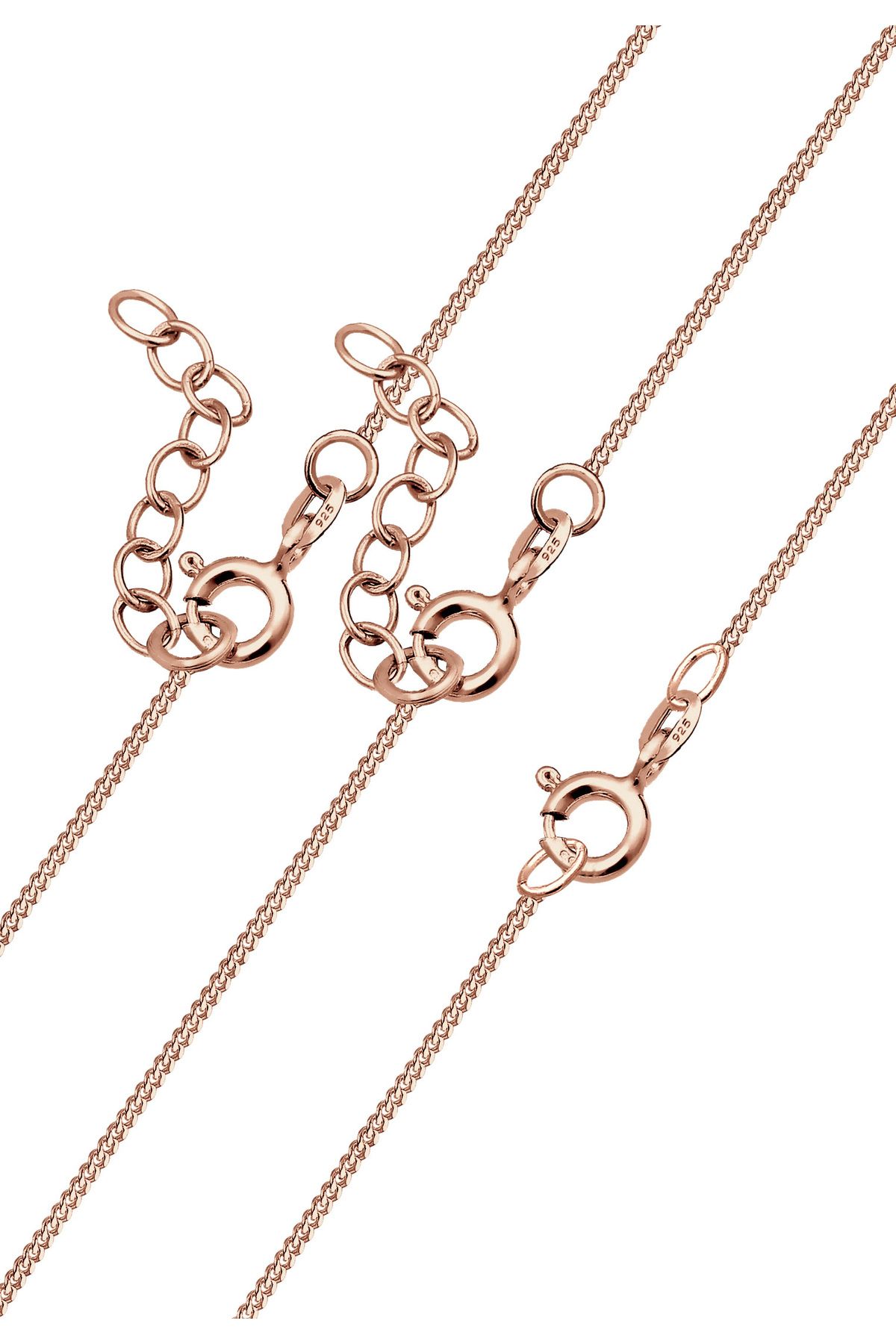 ELLI-Schmuckset Damen Herz Anhänger Basic aus 925 Sterling Silber 4