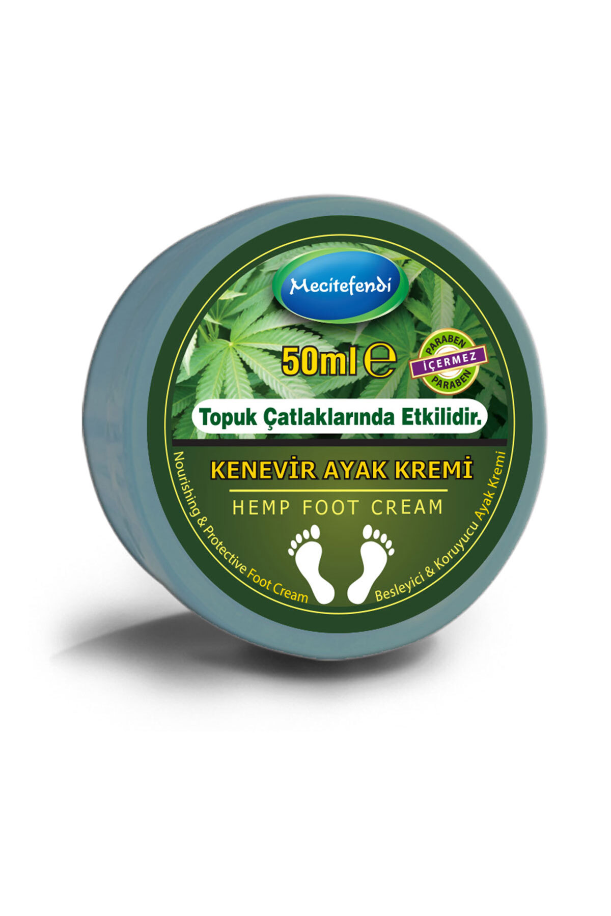 Mecitefendi Kenevir Tohumu Yağlı Ayak Bakım Kremi 50 ml — 8681062804229