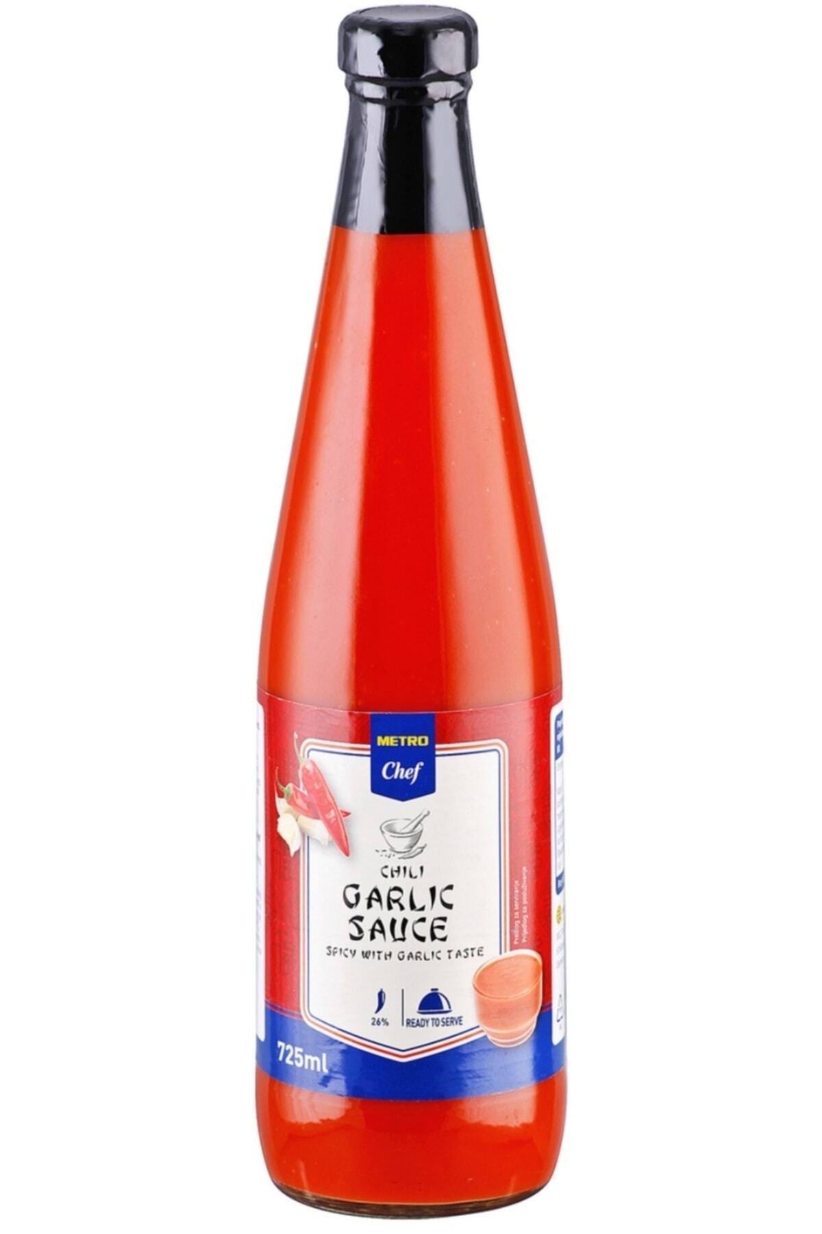 Metro Chef Sarımsaklı Chili Sos Garlic Sauce 725 Ml Fiyatı, Yorumları