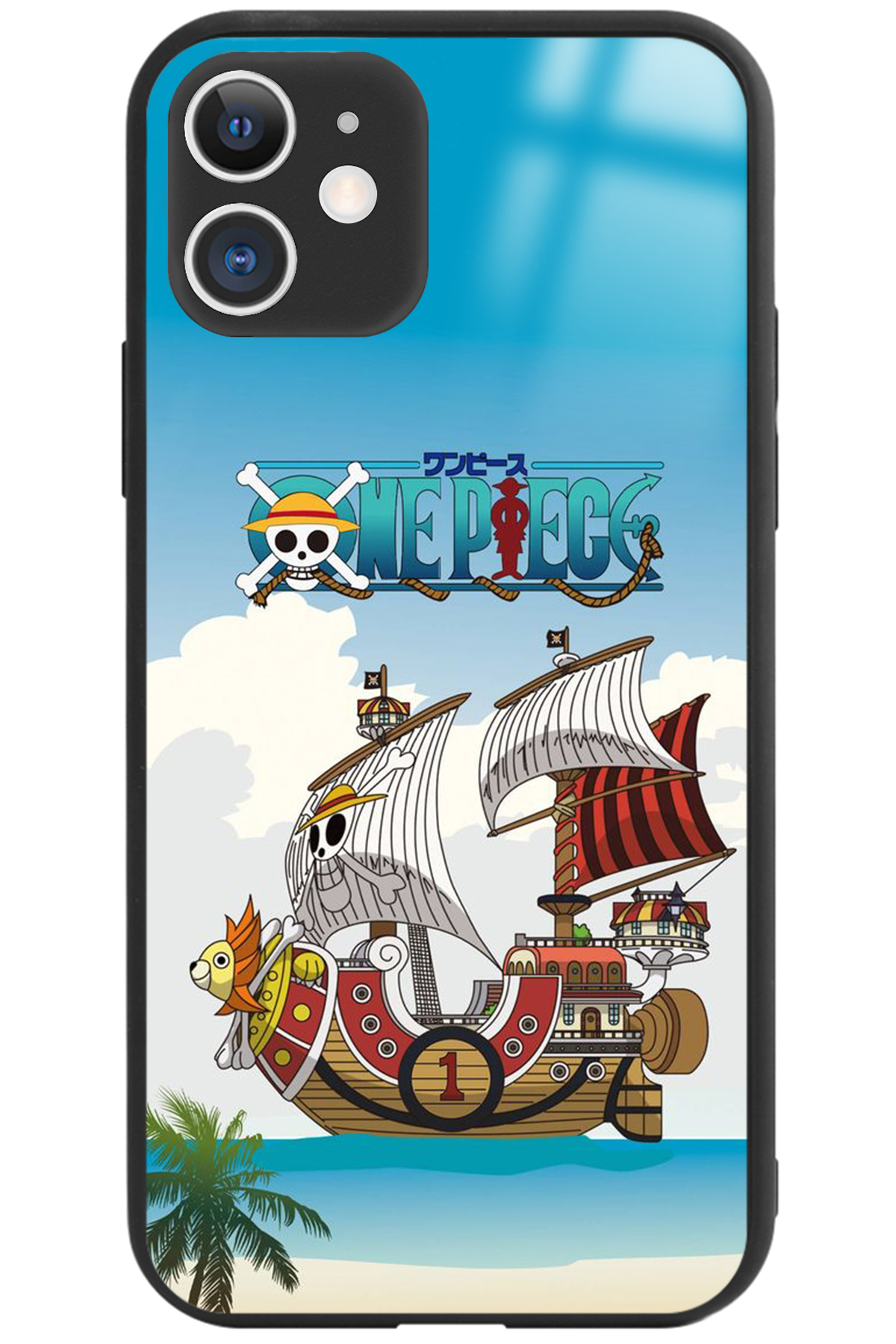 WANNA PROTECT iPhone 11 Kamera Korumalı One Piece Sunny Premium