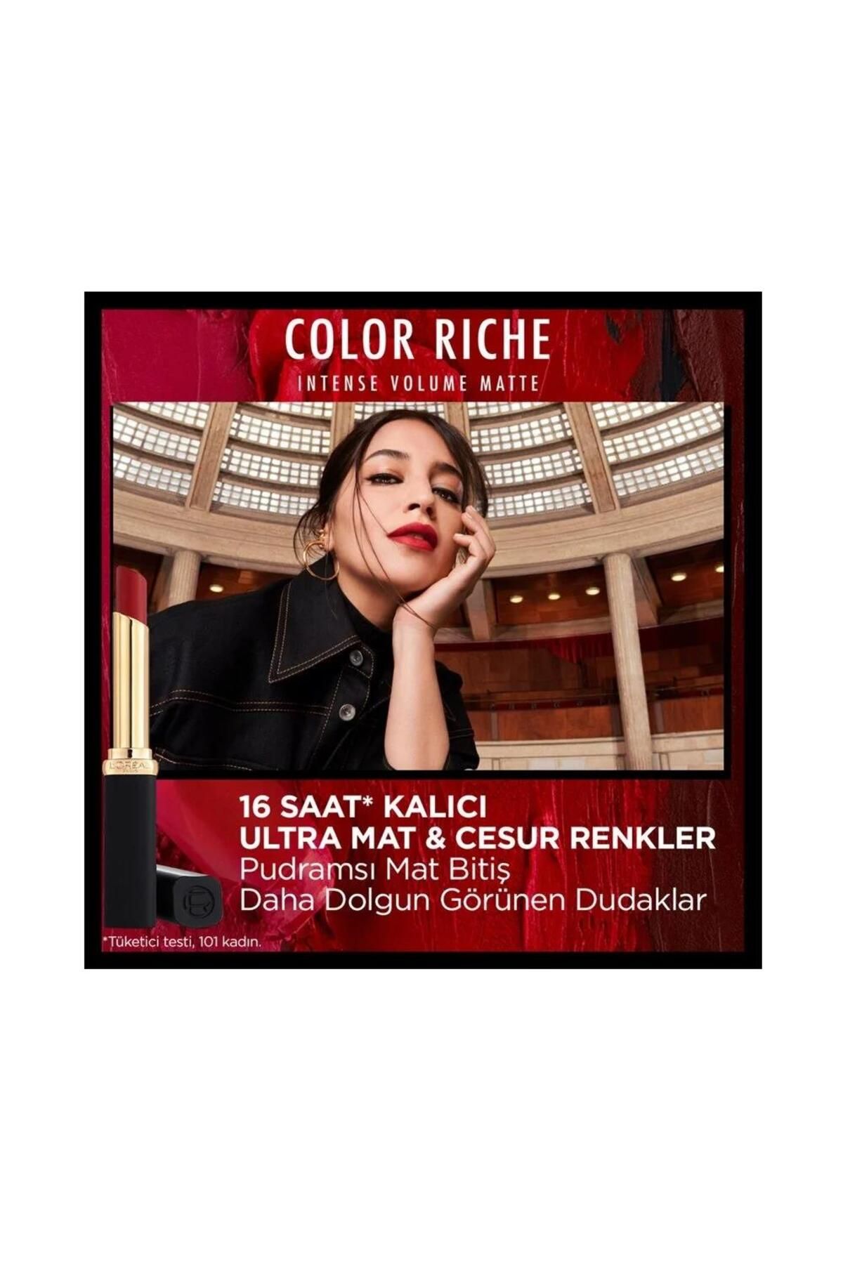 L'Oreal Paris-Loreal Paris Color Riche Intense Volume Matte Lips and Matte Eyeliner Makeup Set 188 6