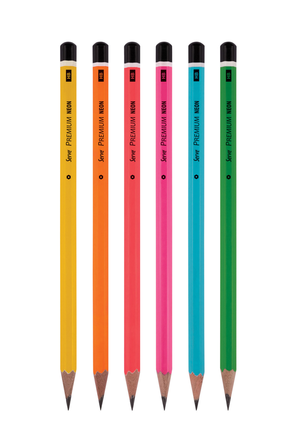 Serve-Pencil - Set of 6 2