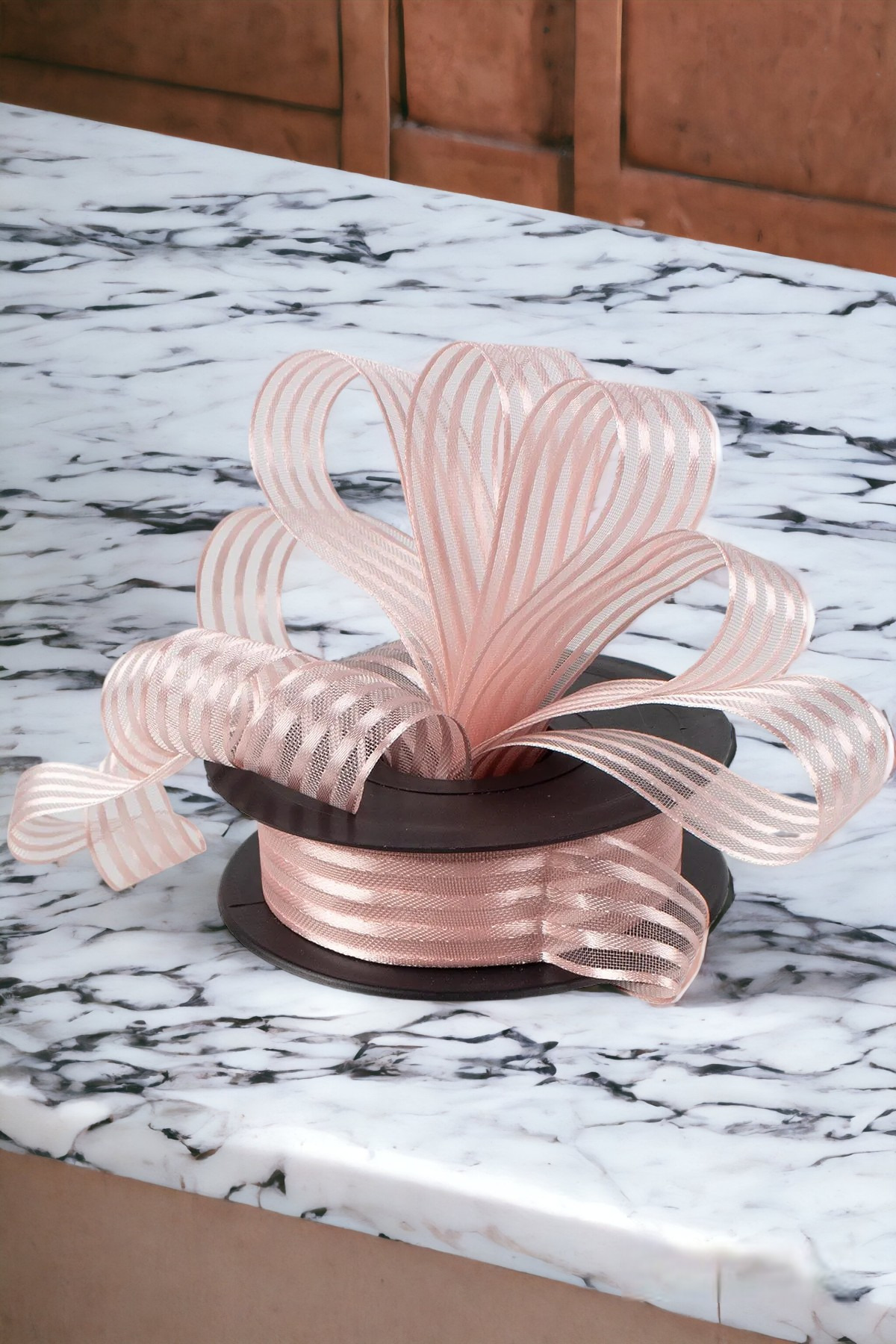 Chiffon Powder Ribbon 2.5 Cm Ribbon 20 Mt