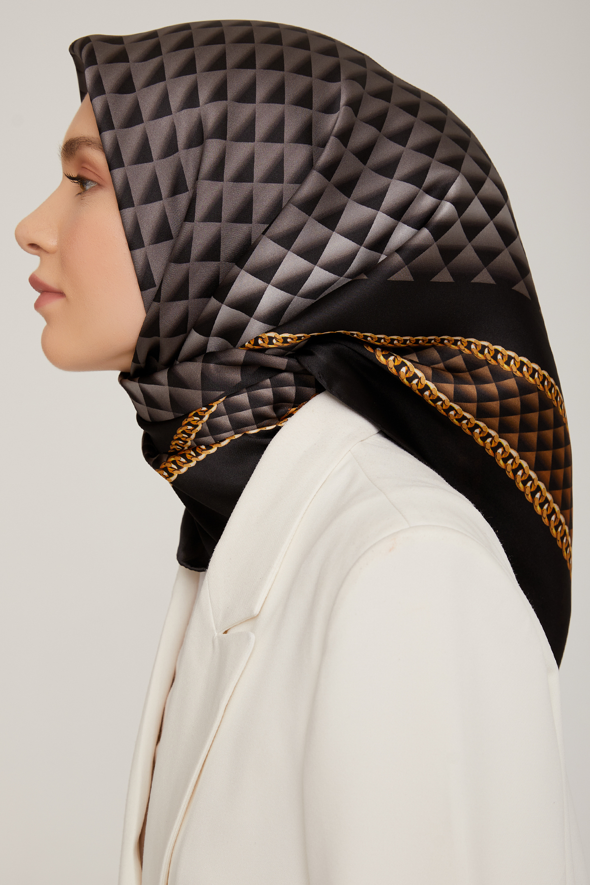 روسری زنانه آرمینه | E22KA8834D03 Armine - Image 3