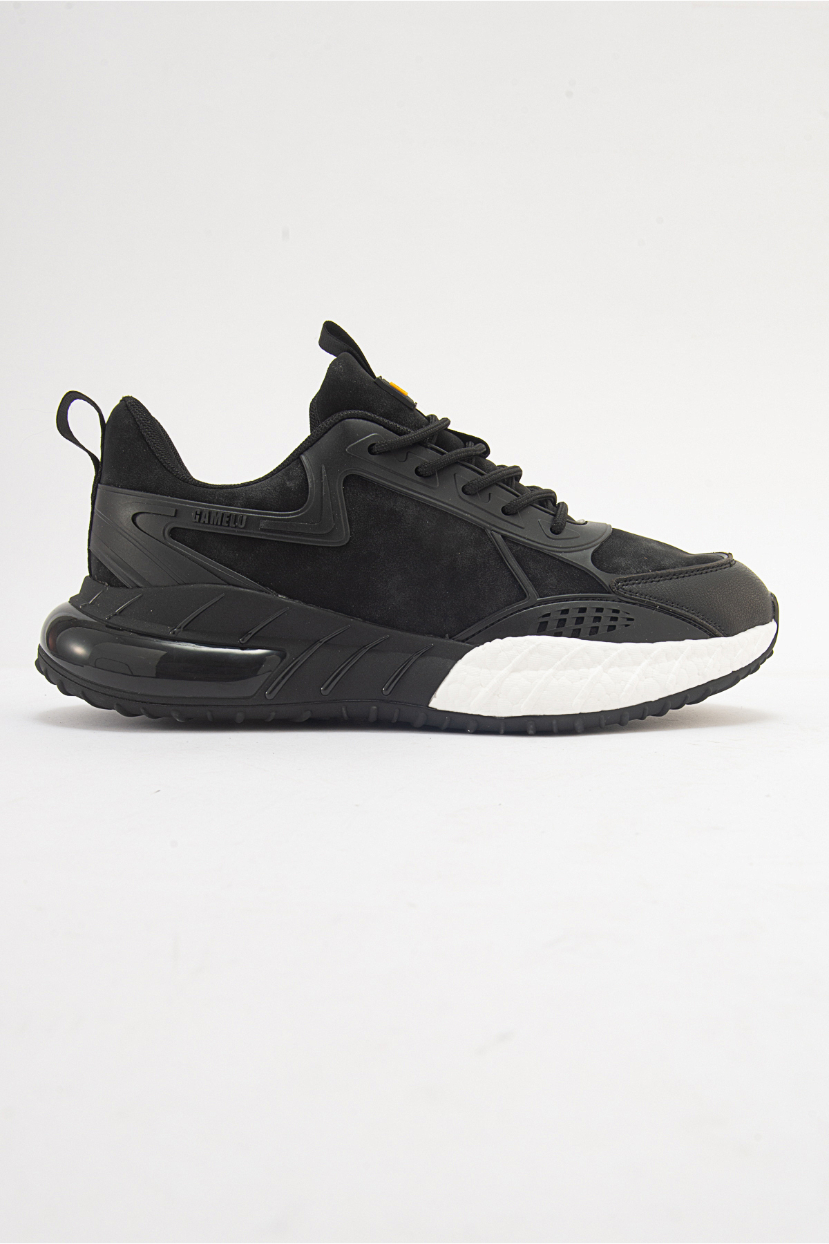  کفش ورزشی مردانه اسپیس، مشکی، راحتی، ارتوپدی، زیره مموری فوم