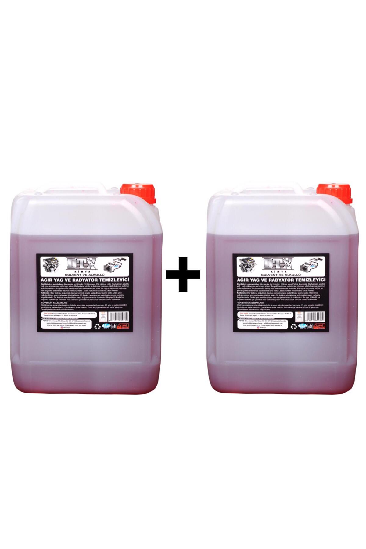 2 Adet Solventli Radyatör Ve Soğutma Sistemi Temizleyici 5L