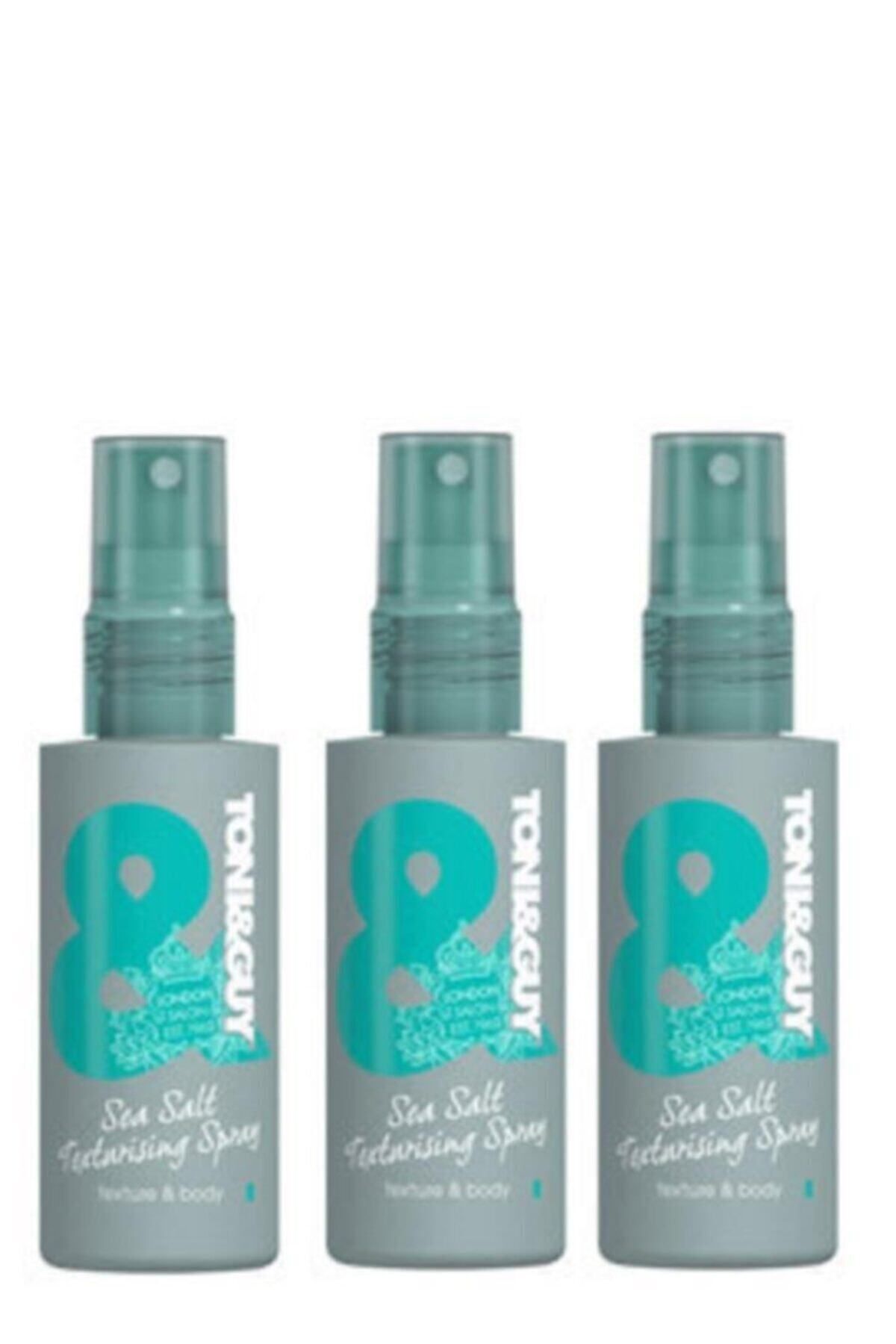 Toni Guy Deniz Tuzu Etkili Şekillendirici Sprey 75ml X 3 Adet