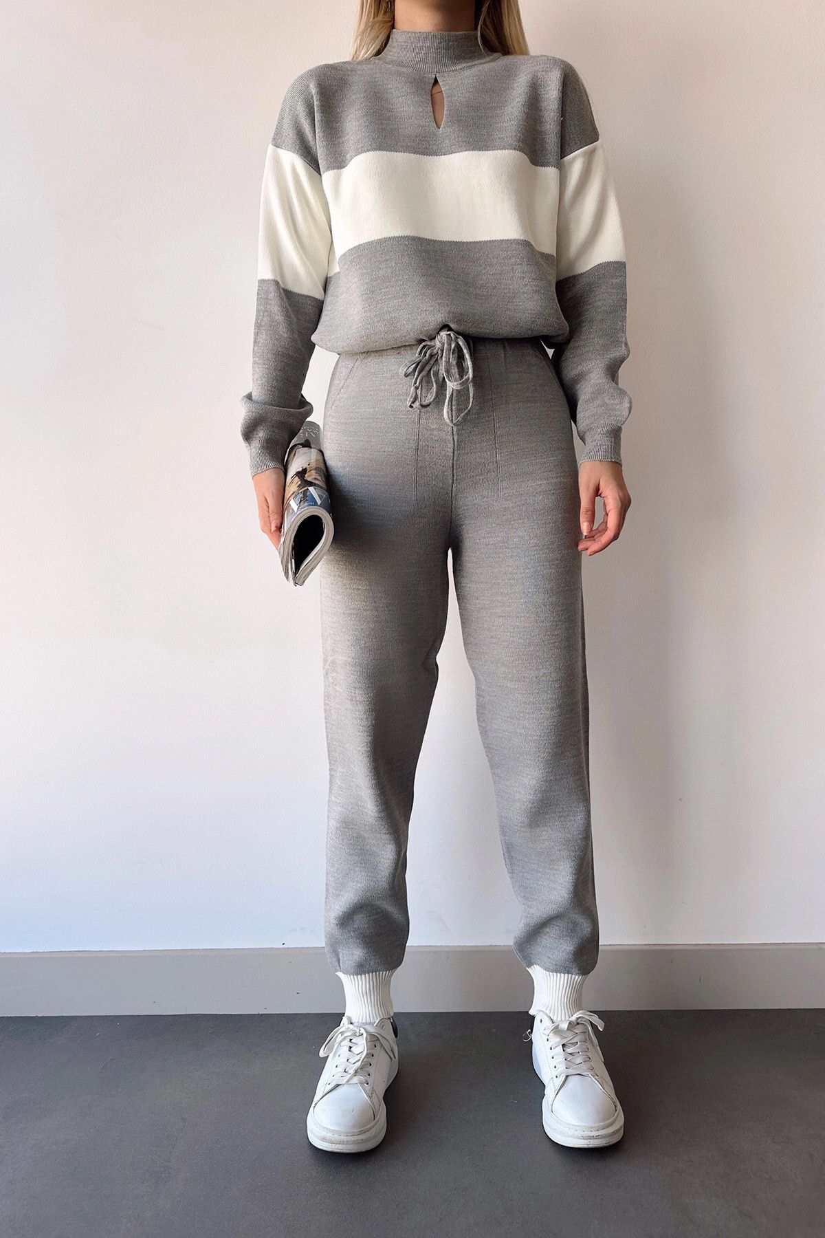 Knitwear tracksuit clearance