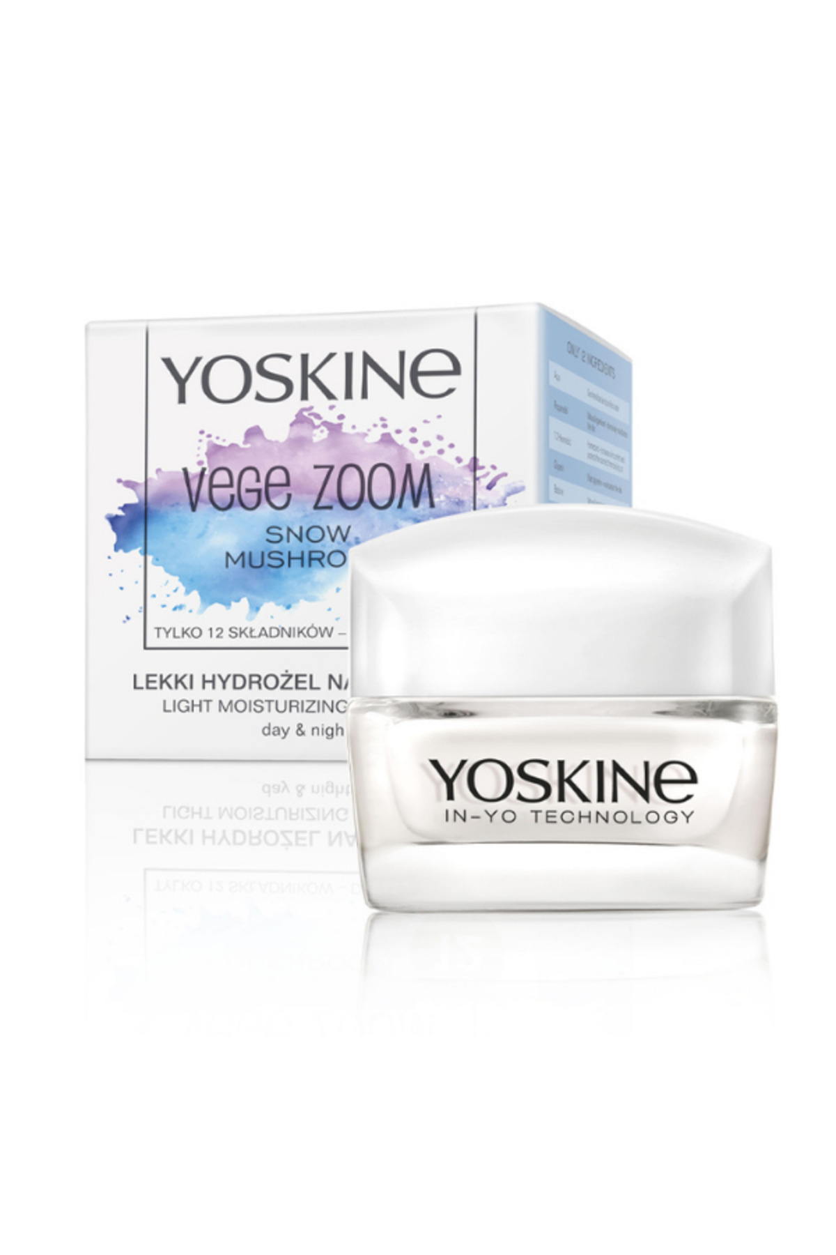 yoskine Vege Zoom Nemlendirici Gündüz & Gece Hidrojel Krem 50 ml