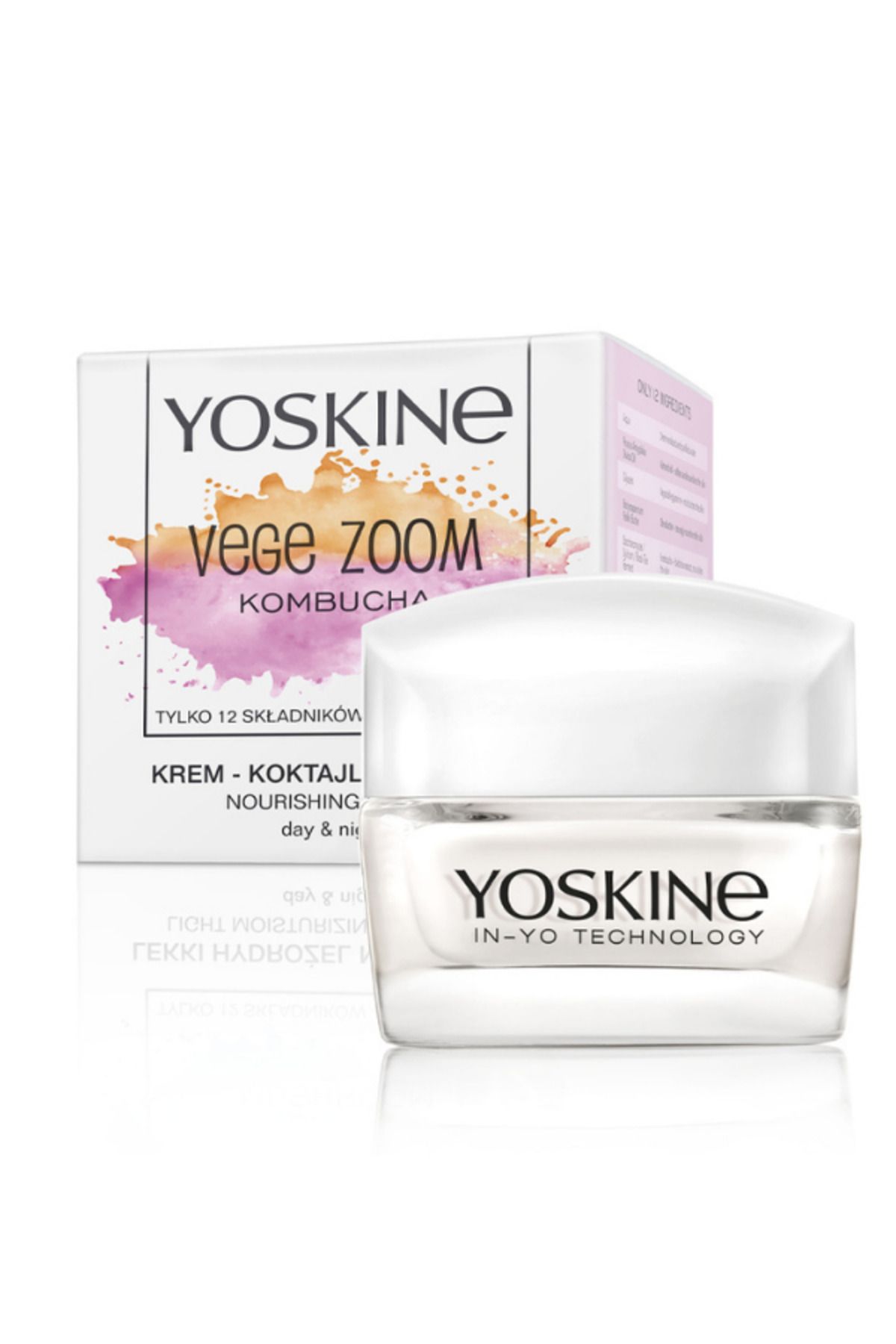 Yoskine Vege Zoom - Creme Hydratante Visage - Creme de Jour Et La N