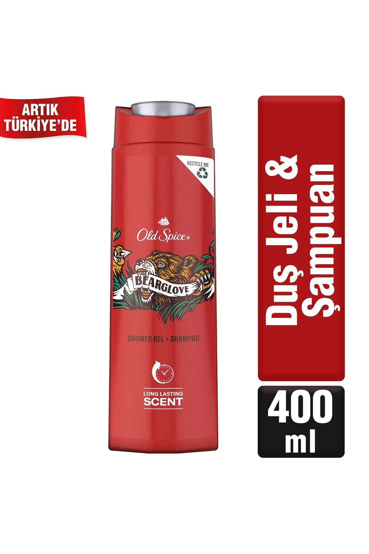 Old Spice-Bearglove Shower Gel and Shampoo - 400 ml 1