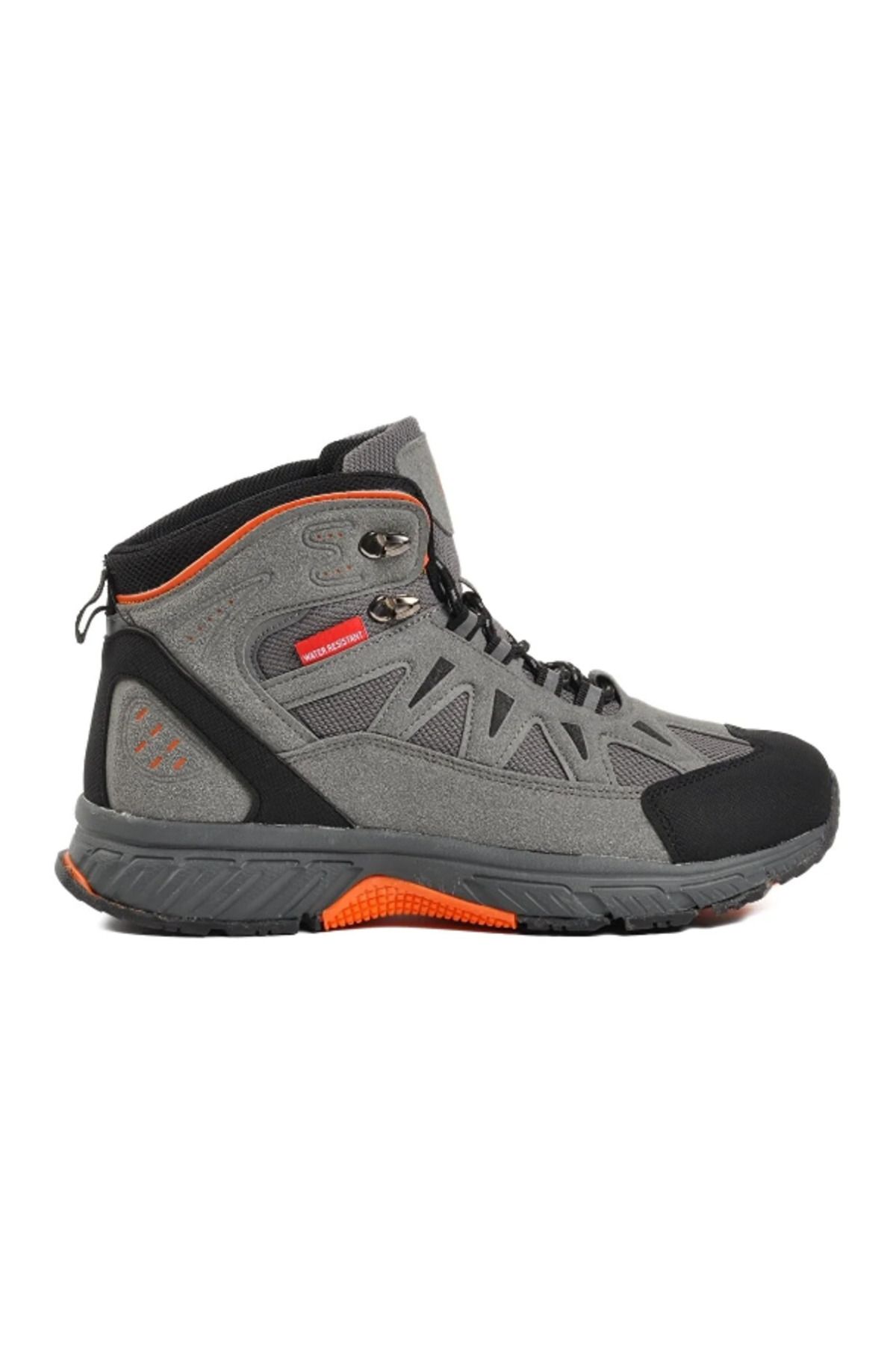 Dunlop Ankle Boots Gray Flat Trendyol