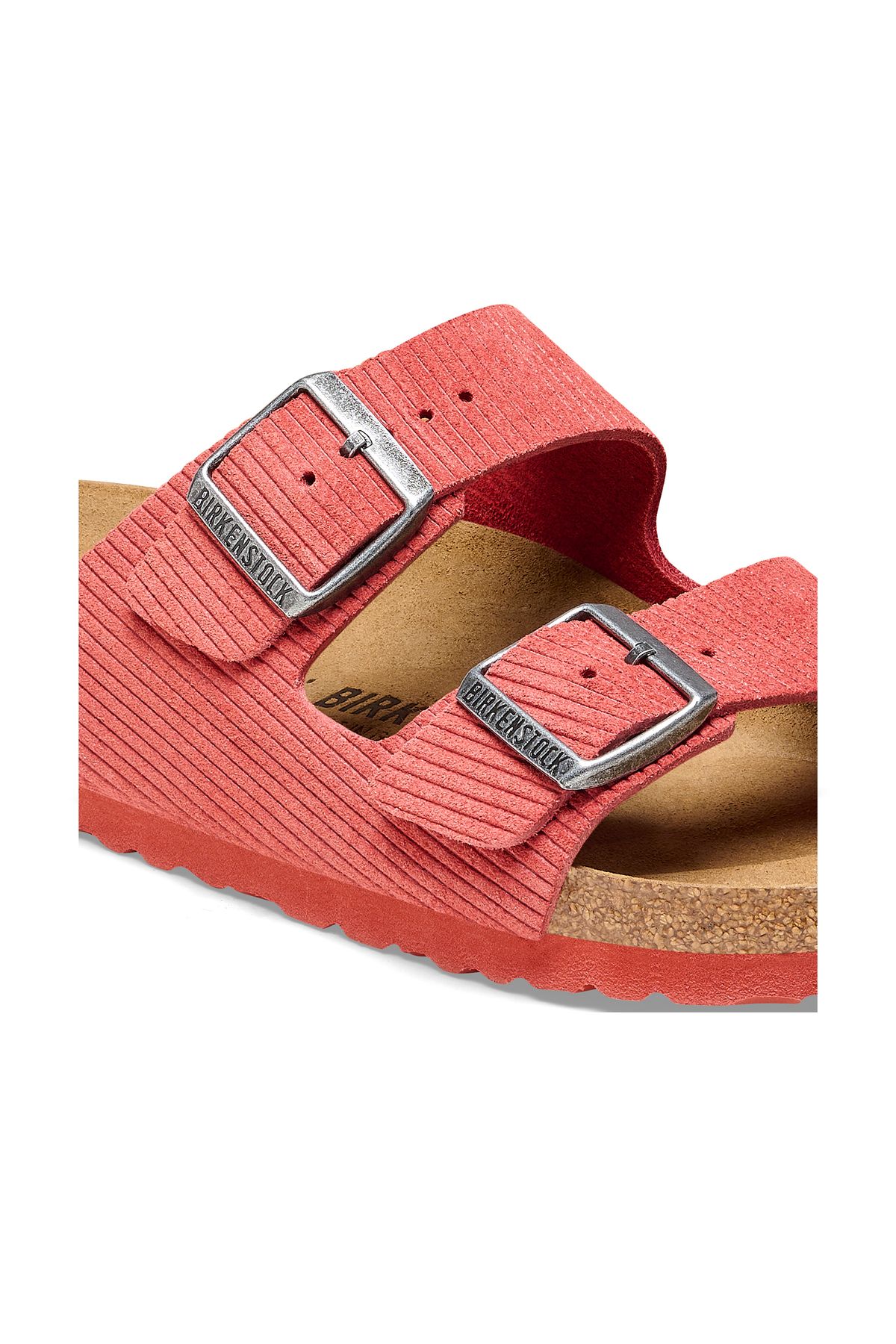 دمپایی قرمز مردانه و زنانه تقصیر vl gebrägt اورجینال Birkenstock