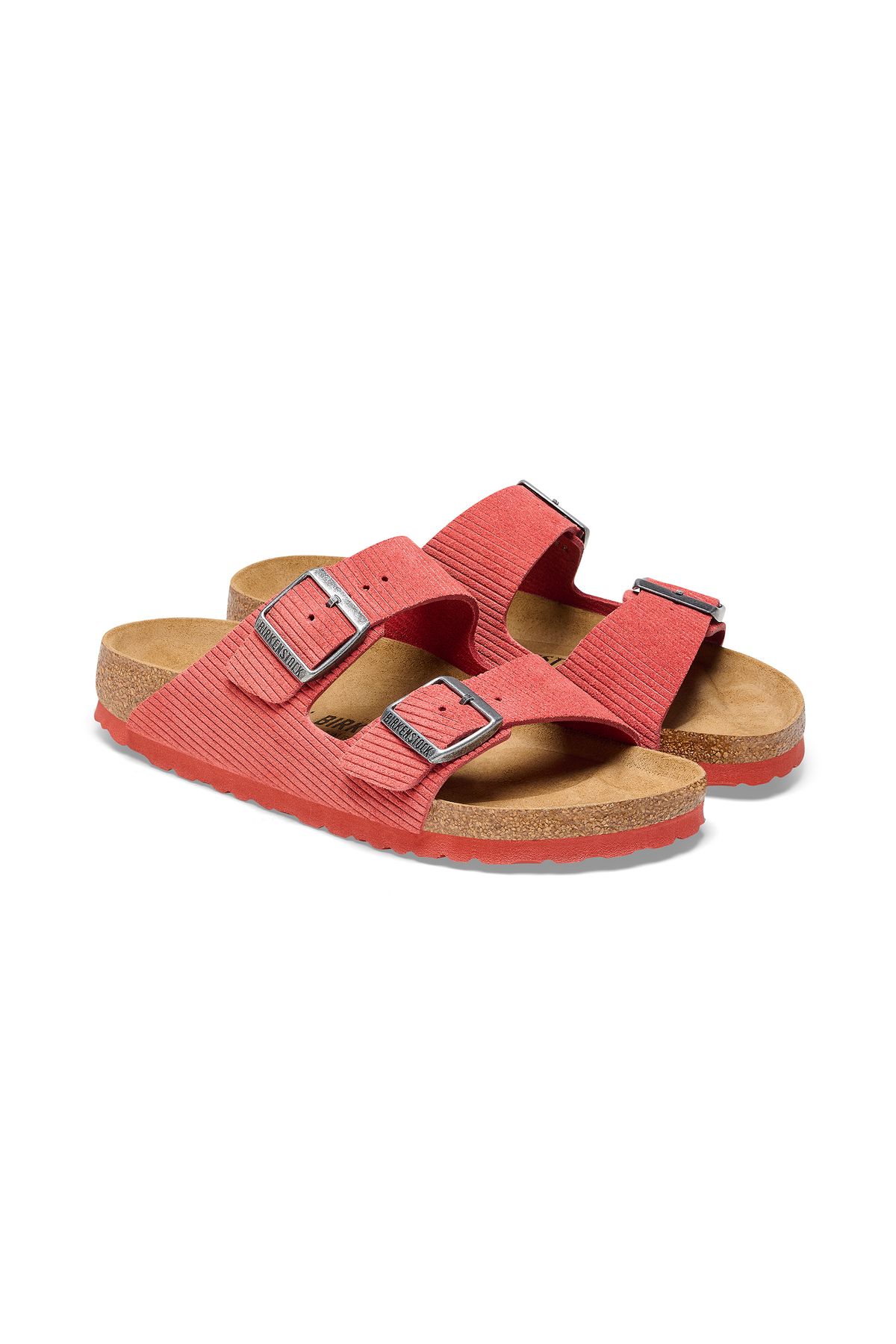 دمپایی قرمز مردانه و زنانه تقصیر vl gebrägt اورجینال Birkenstock