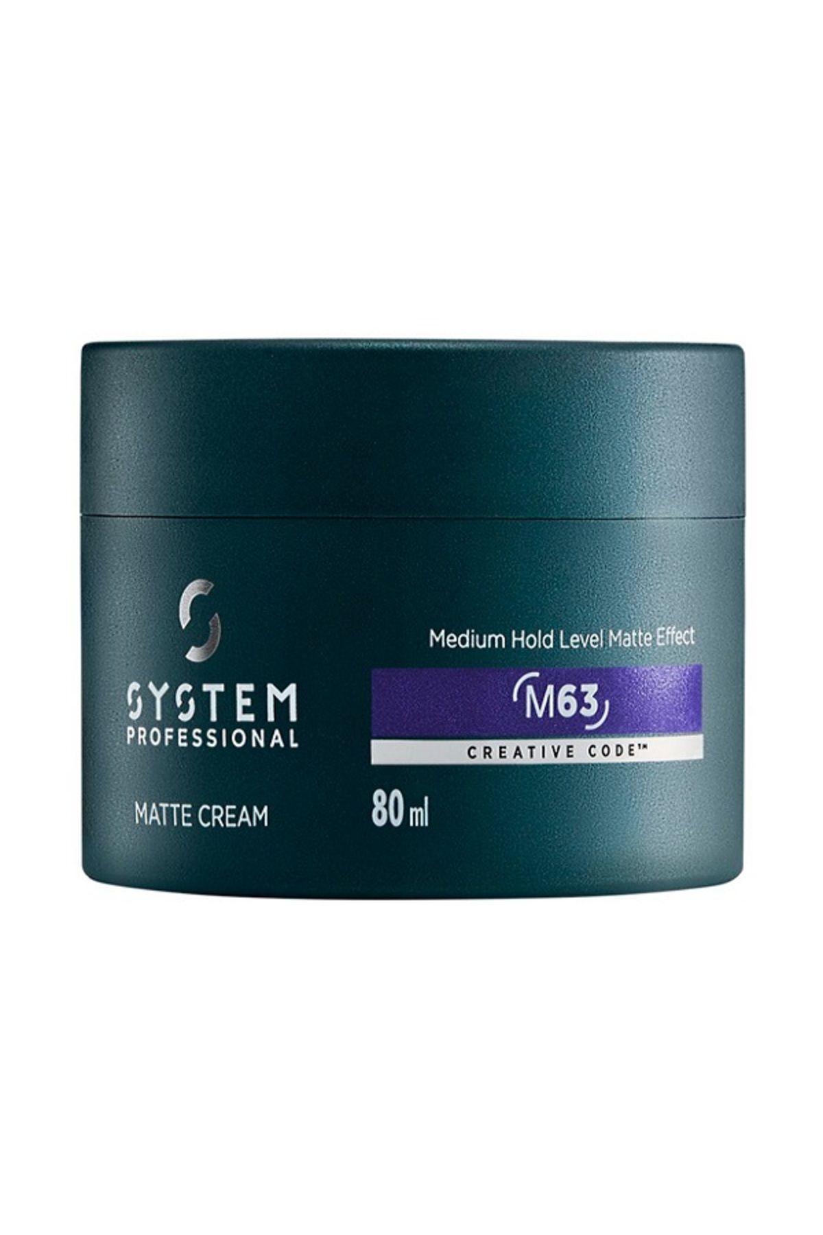 System Professional Man M63 Matte Cream Texturizing Matte Cream 80 ml Wella Professionals