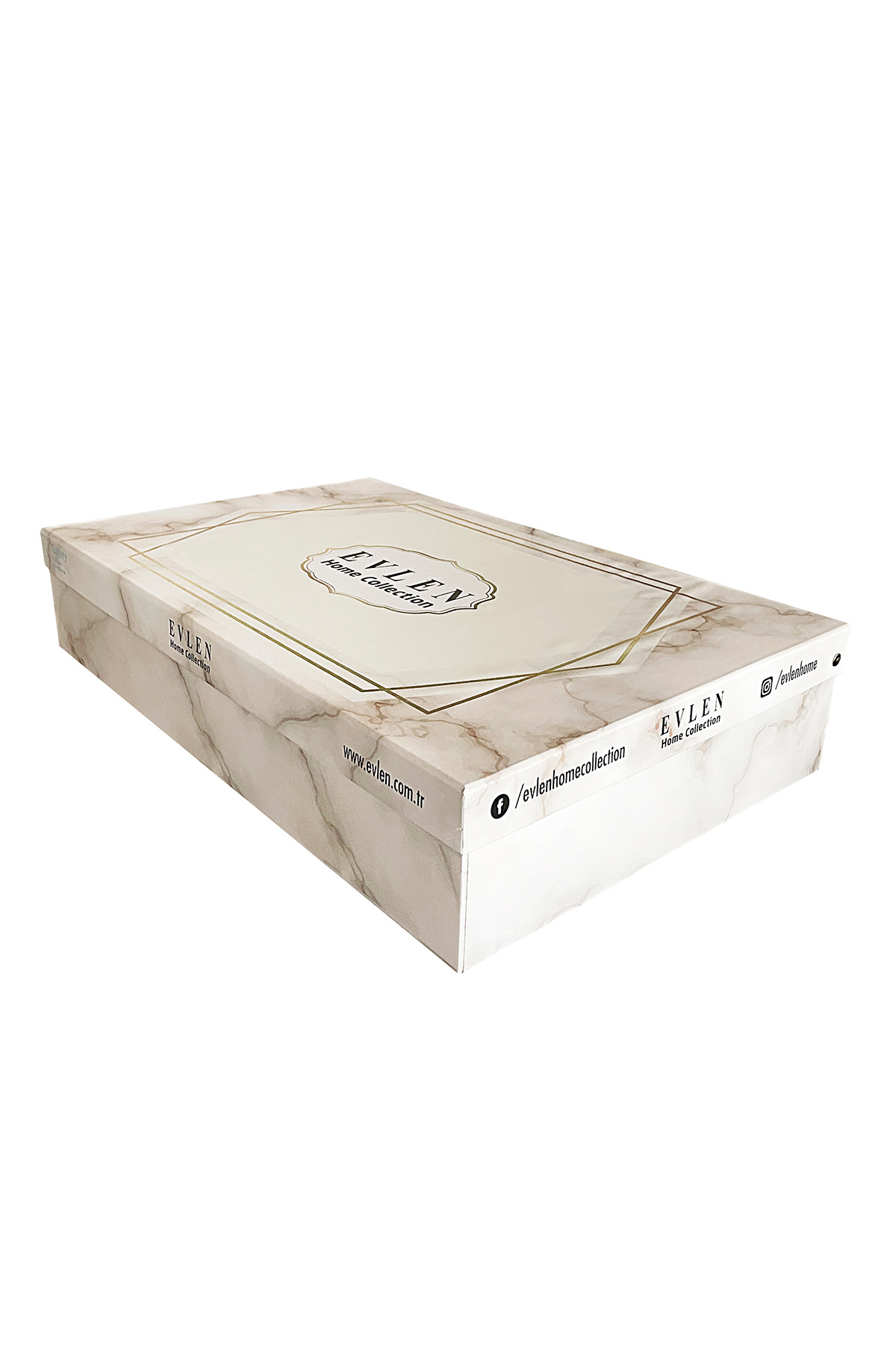 Evlen Home Collection %100 Pamuk Nakışlı Danilo Nevresim ' Li Pike Yatak Örtüsü Çeyiz Seti Otel (9 PARÇA) Krem/ Bej 7