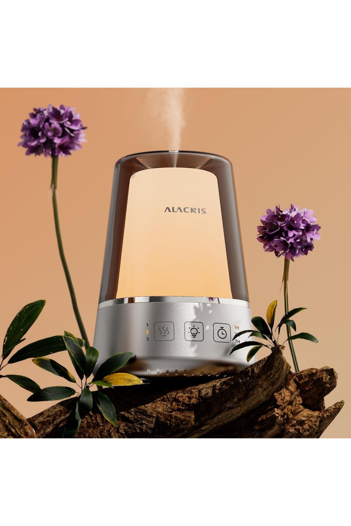 ALACRIS Esansiyel yağlar için aroma difüzörü, susuz difüzör, rahatlama 